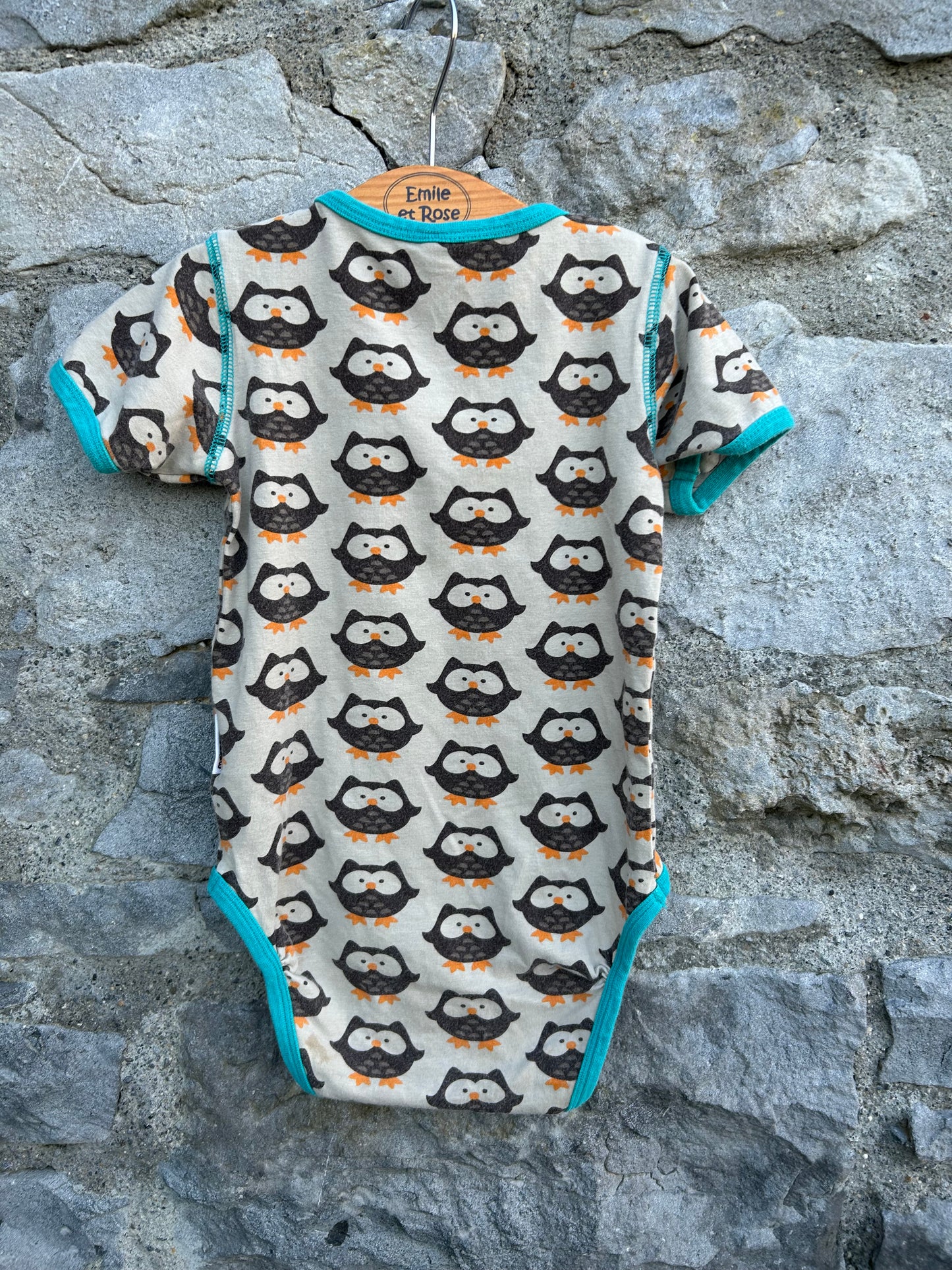 Owls beige vest 18-24m (86-92cm)