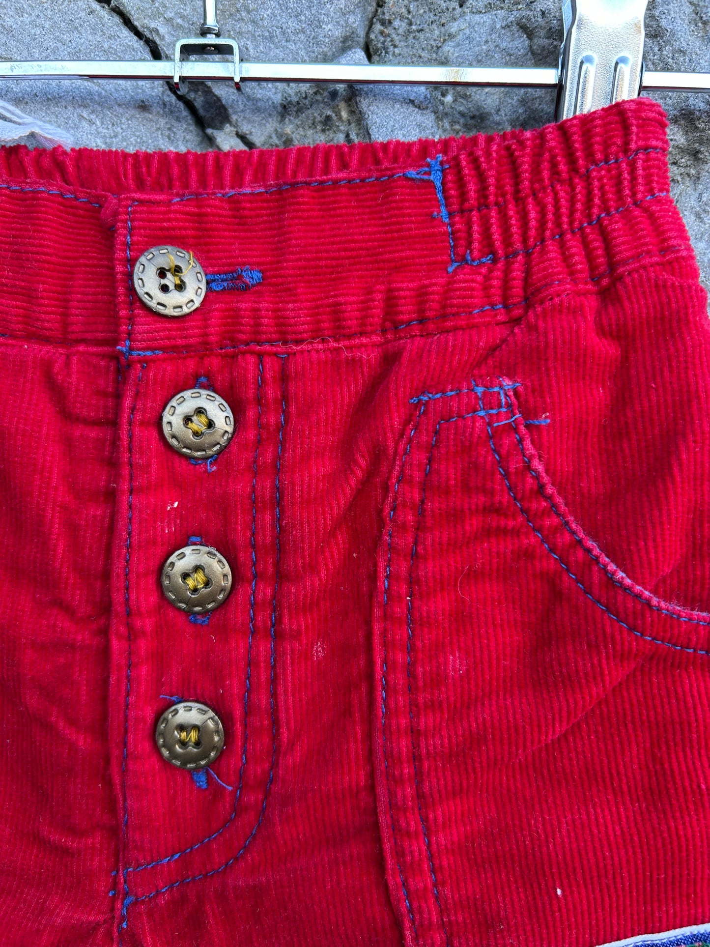 80s red cords 6-9m (68-74cm)