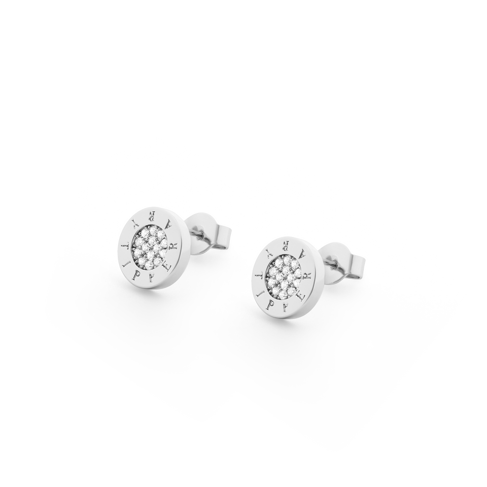 Small circle earrings