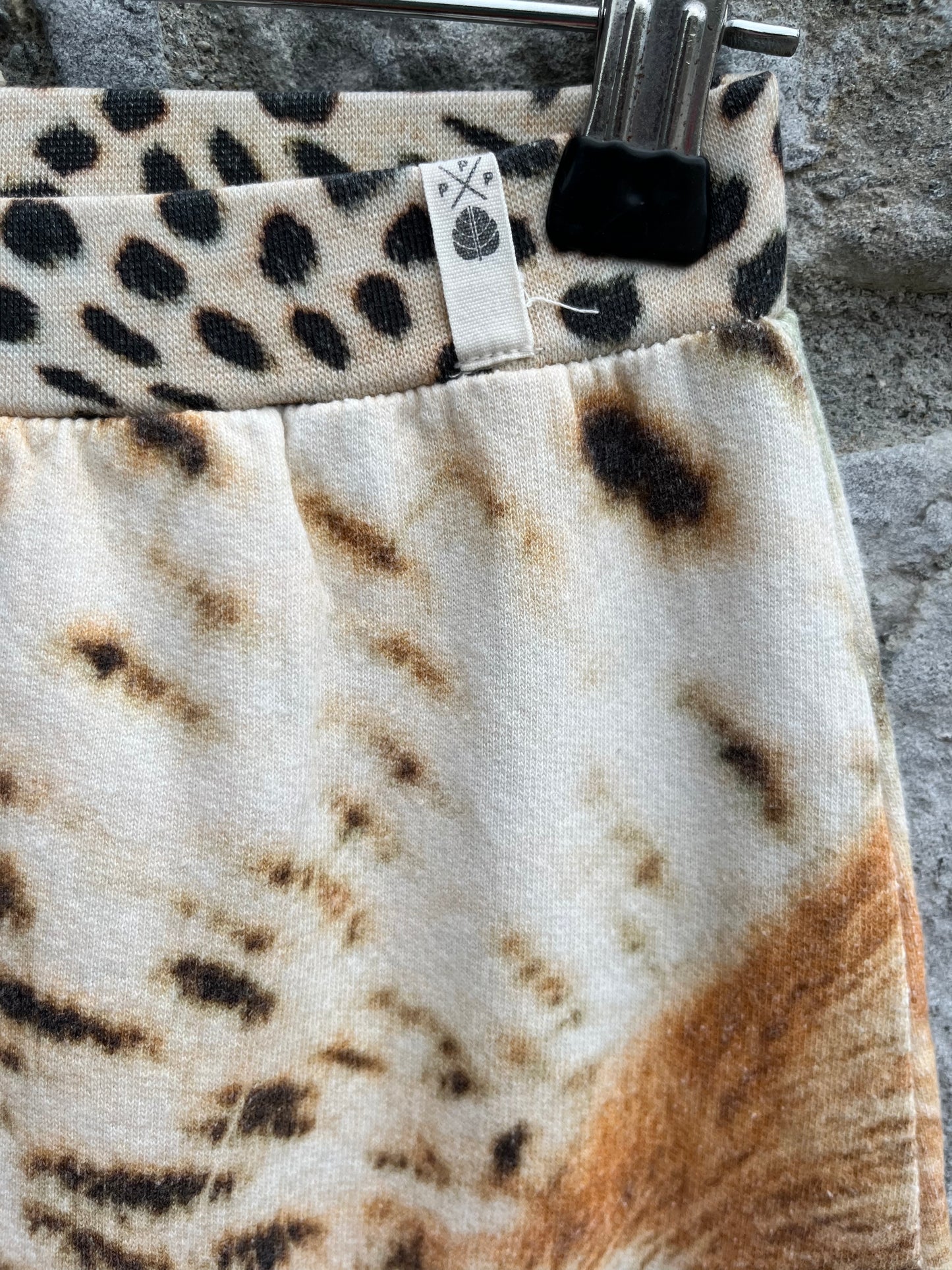 Leopard baggy pants 8-9y (128-134cm)
