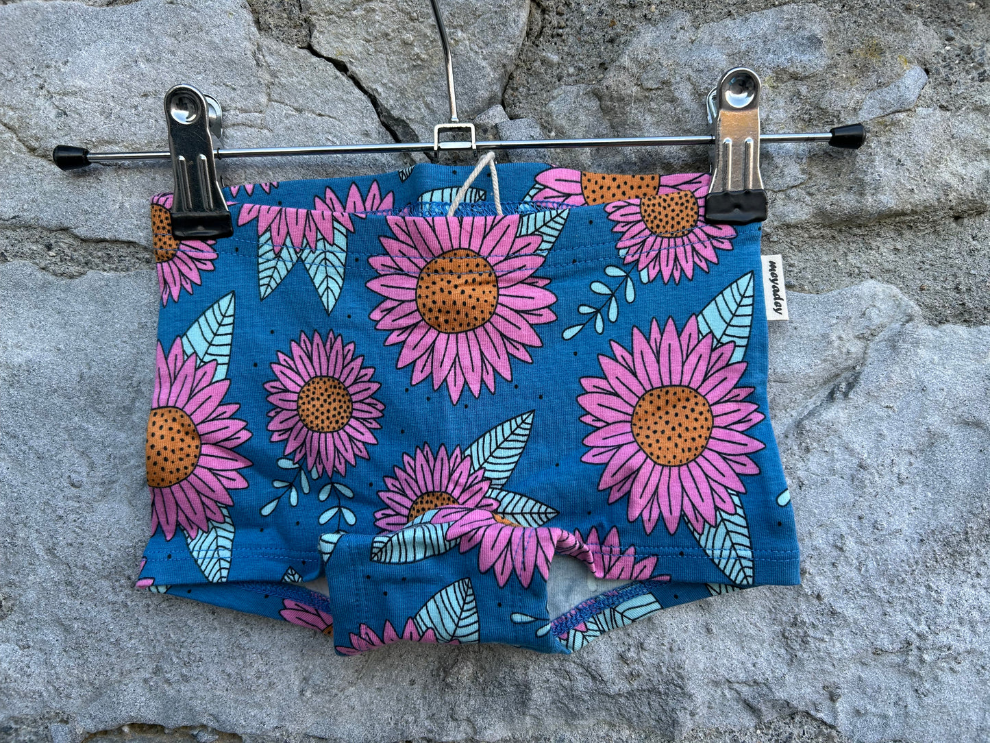 Pink flowers brief boxers 3-4y (98-104cm)