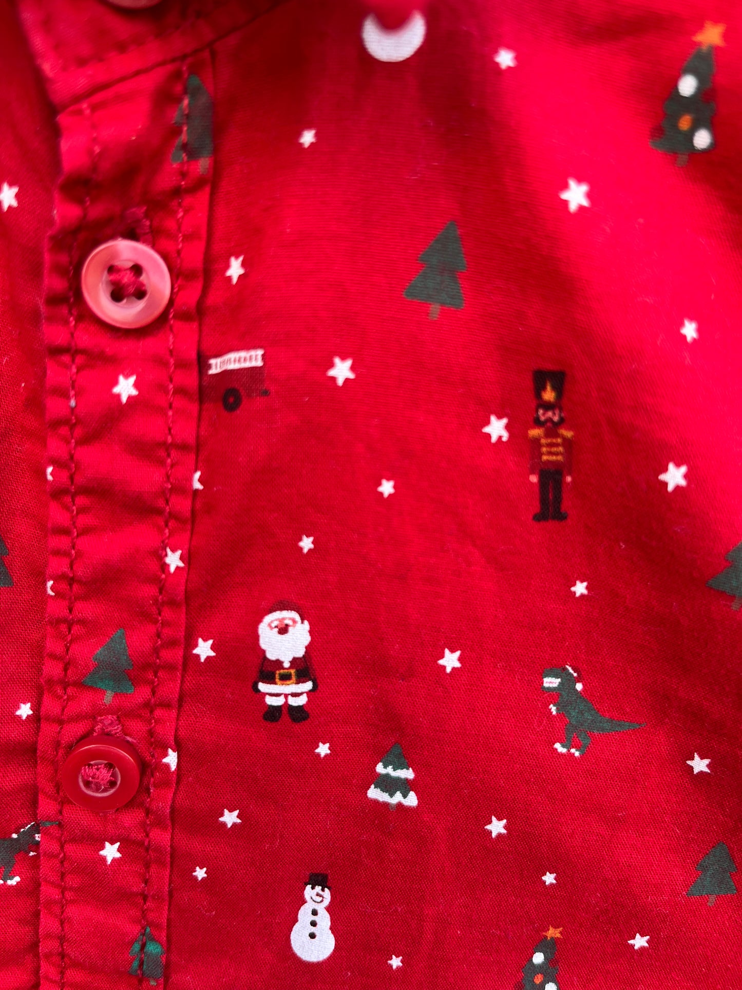 Santa red shirt 2-3y (92-98cm)