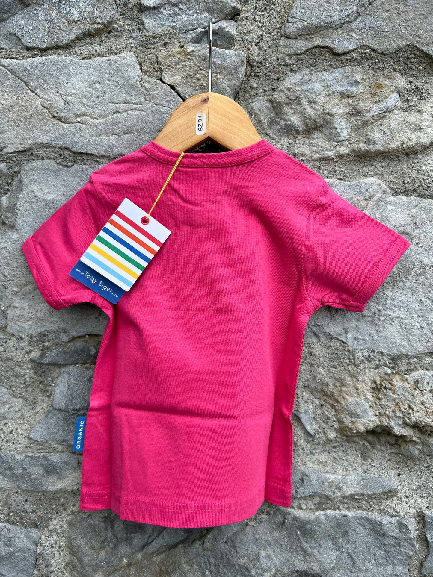 Pink T-shirt 6-12m (68-80cm)