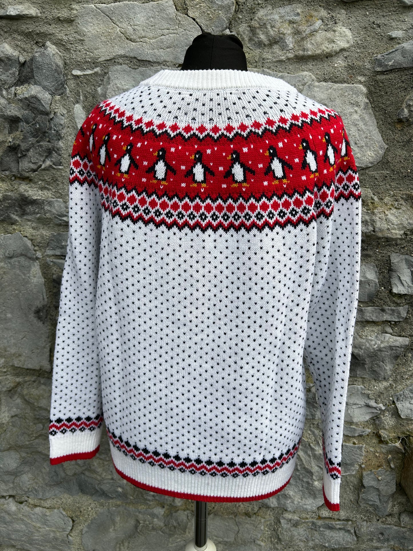 Norwegian-style penguins jumper uk 12
