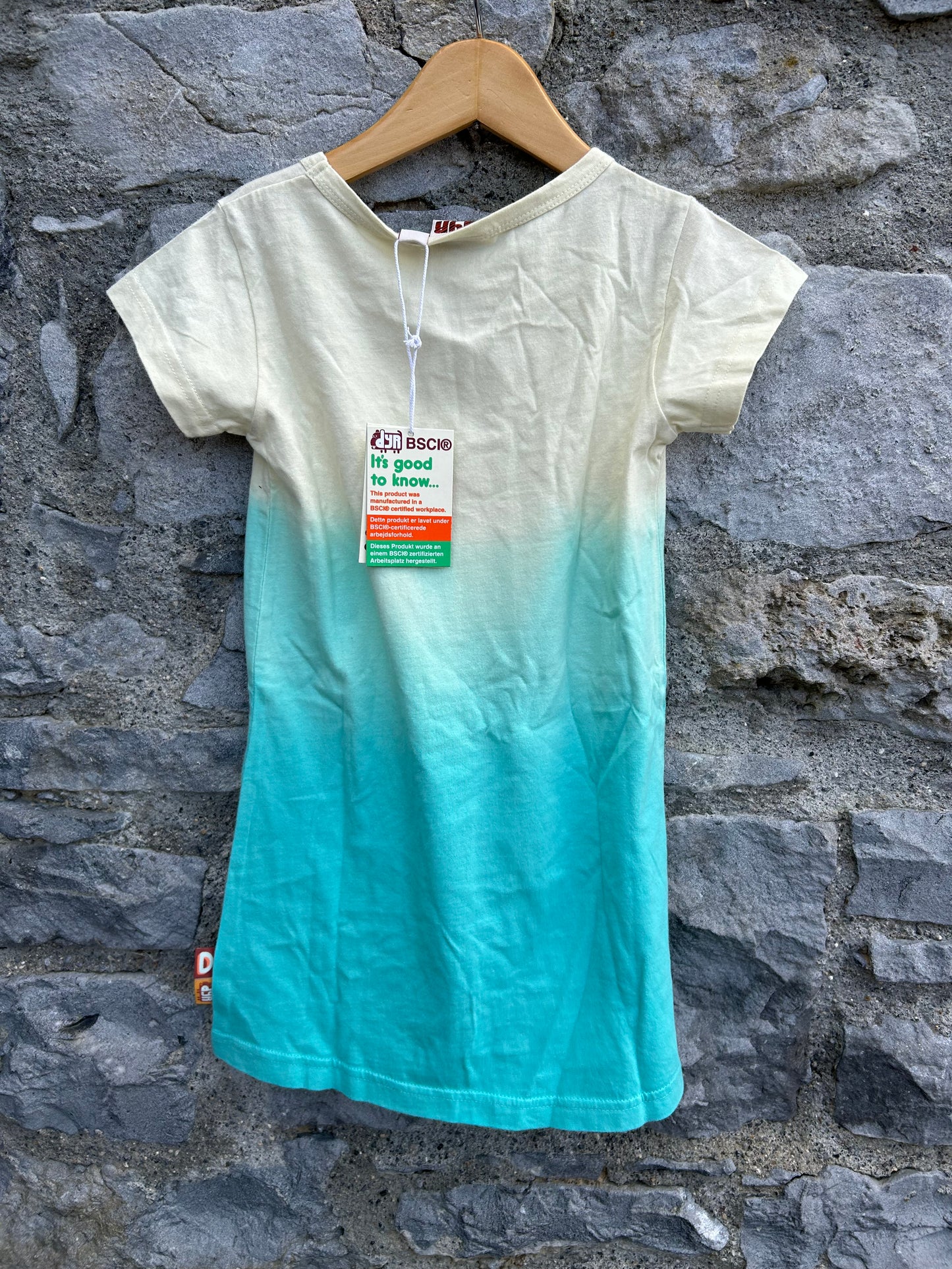 Ombré Dolphin dress 3-4y (98-104cm)