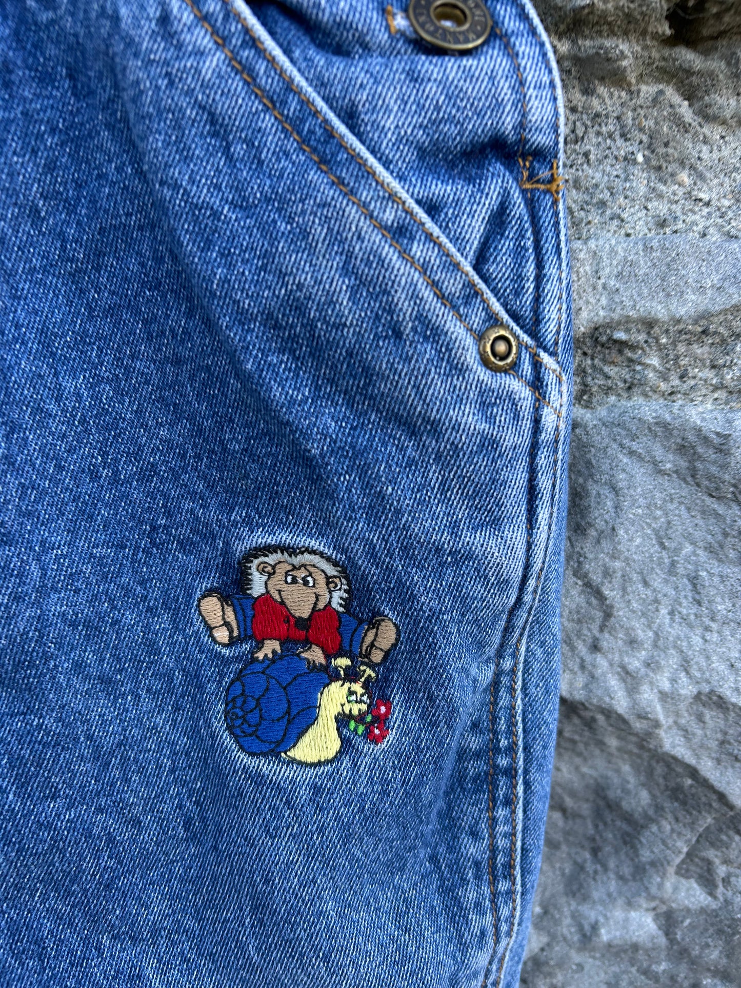 90s denim dungarees 9-12m (74-80cm)