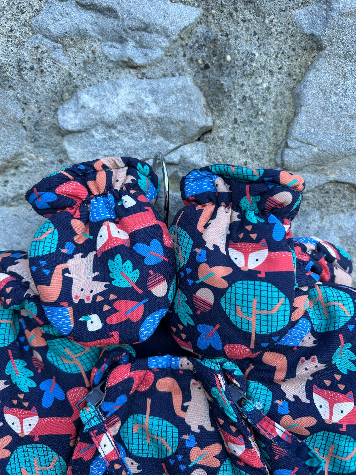 Woodland navy winter suit 3-6m (62-68cm)