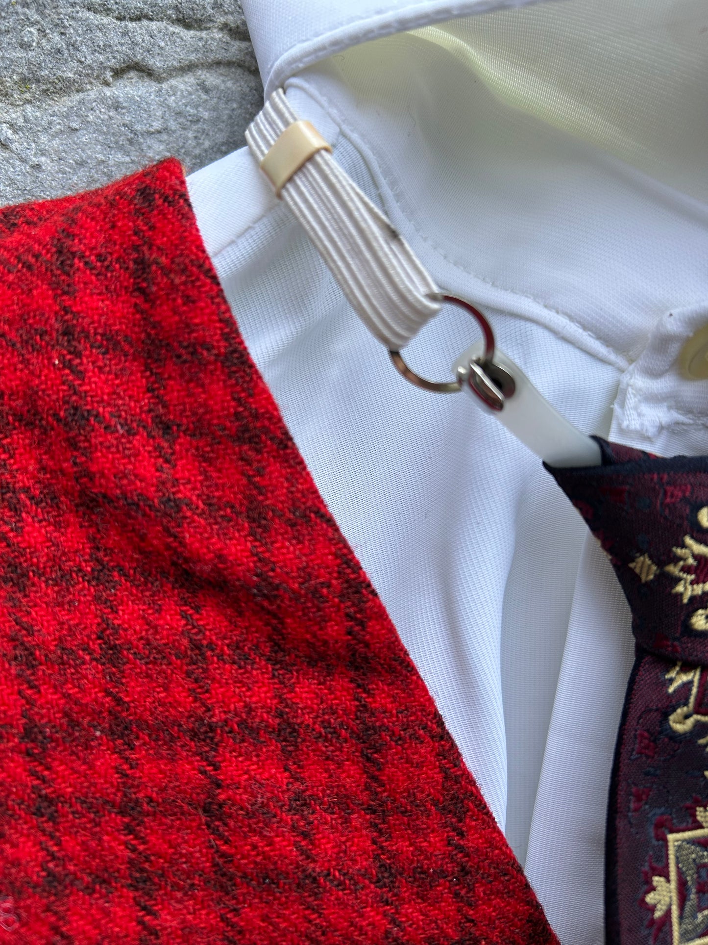 80s Bavarian shirt&waistcoat 5-6y (110-116cm)