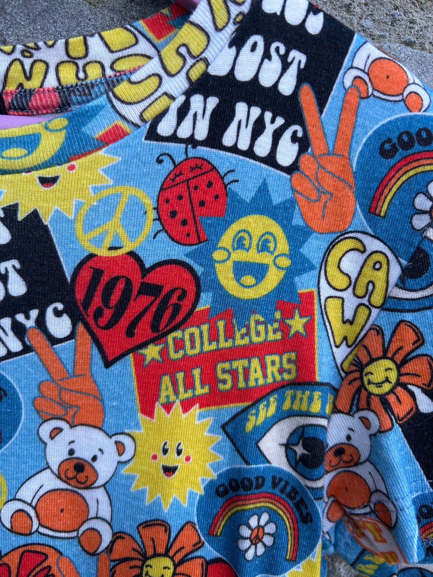 Hippie prints tube dress 10-11y (140-146cm)