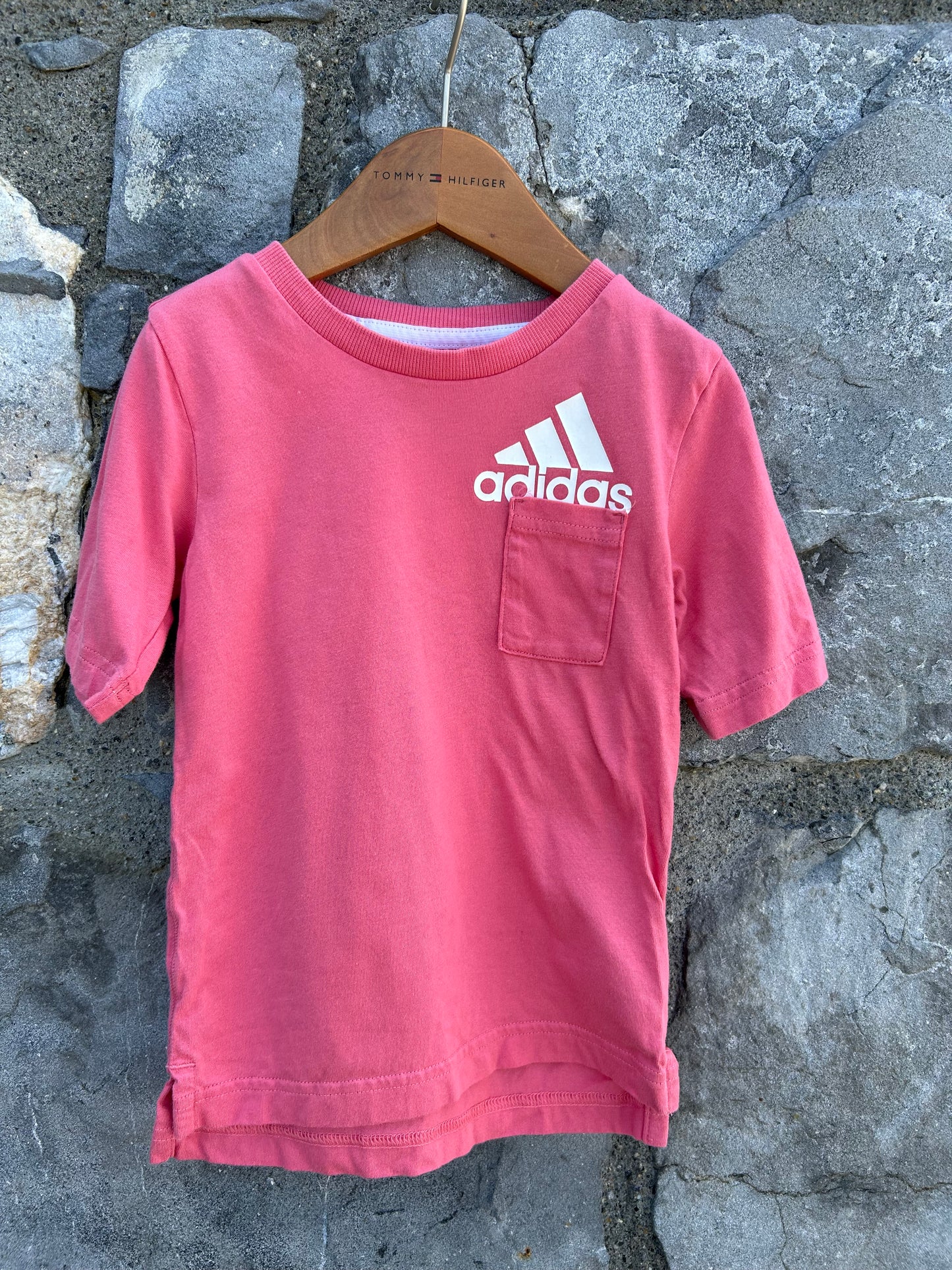Pink logo T-shirt 18-24m (86-92cm)