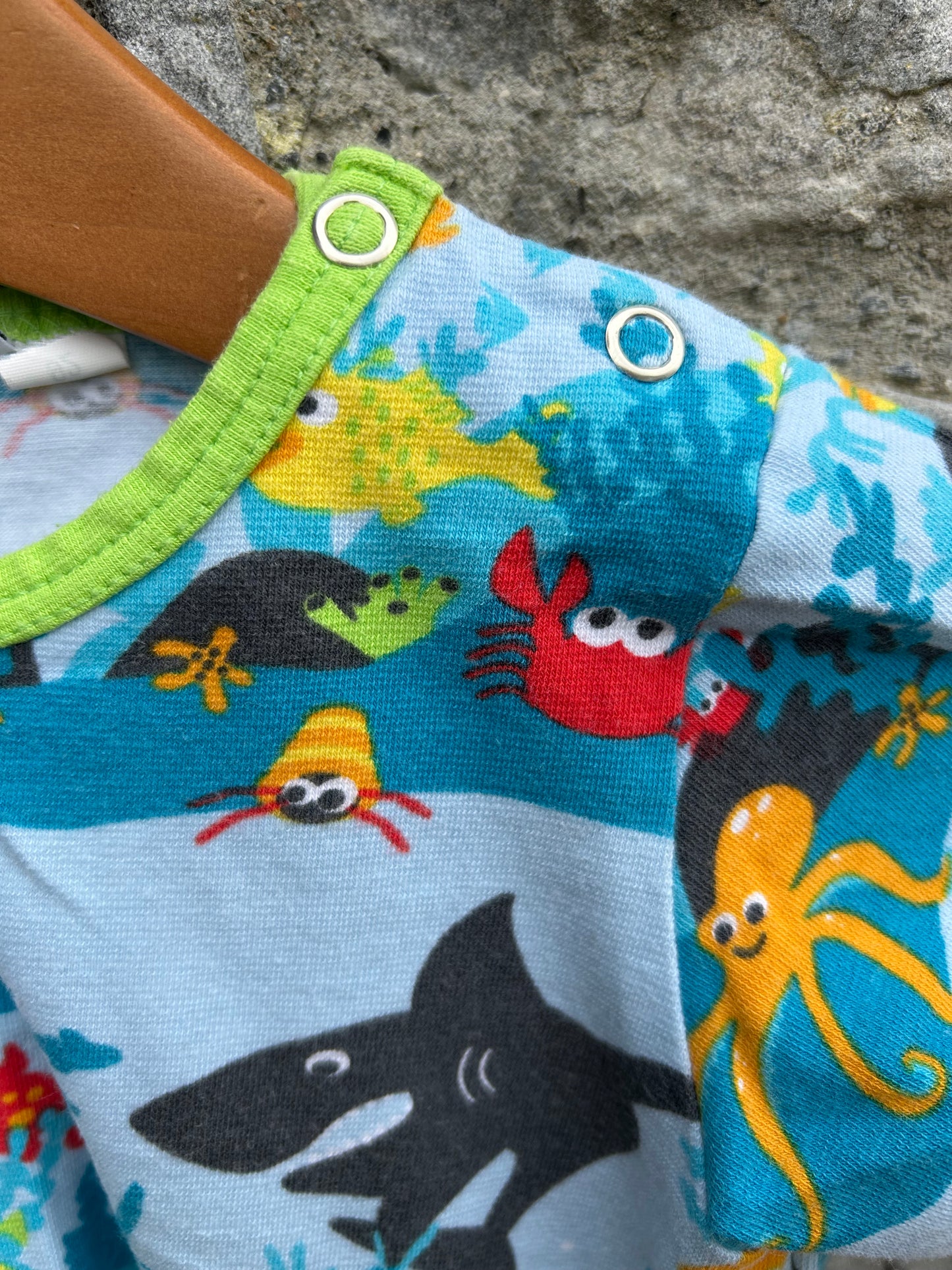 Under the Sea blue dress 2y (92cm)
