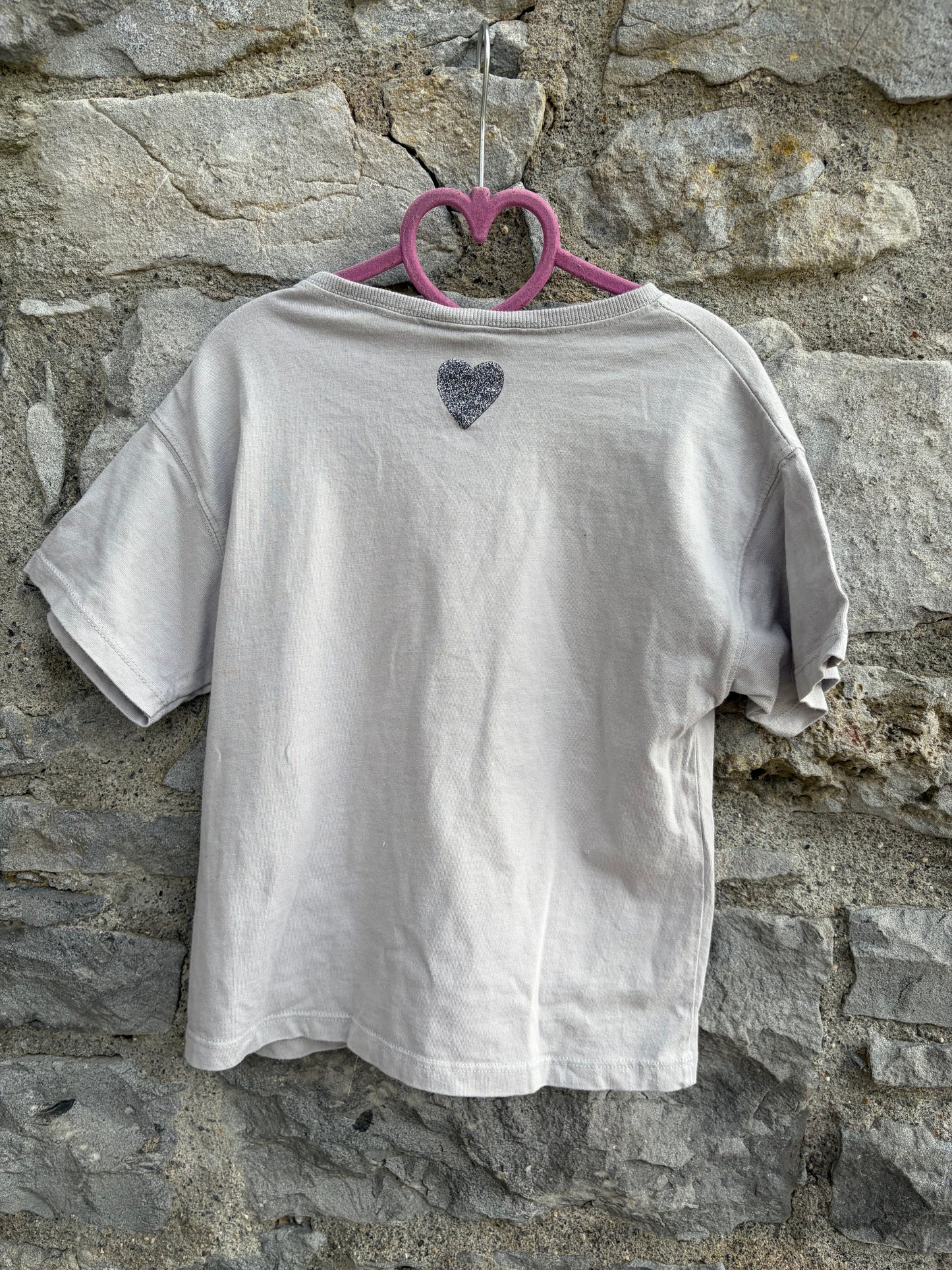 Stitch grey t-shirt 6y (116cm)