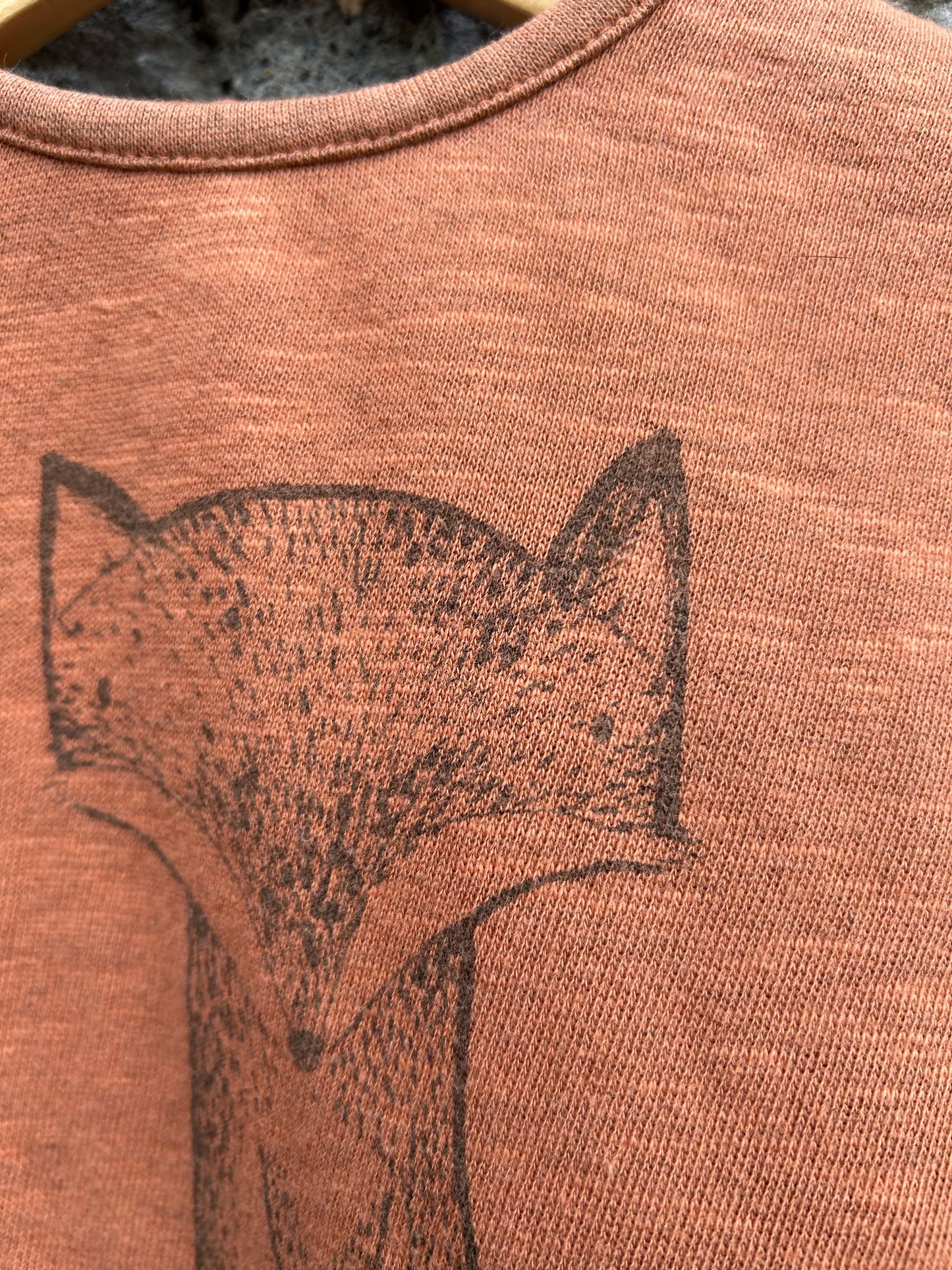 Fox Rusty sweatshirt 6-9m (68-74cm)