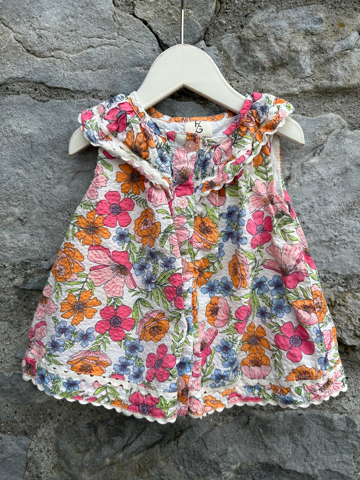 Floral tunic 12-18m (80-86cm)