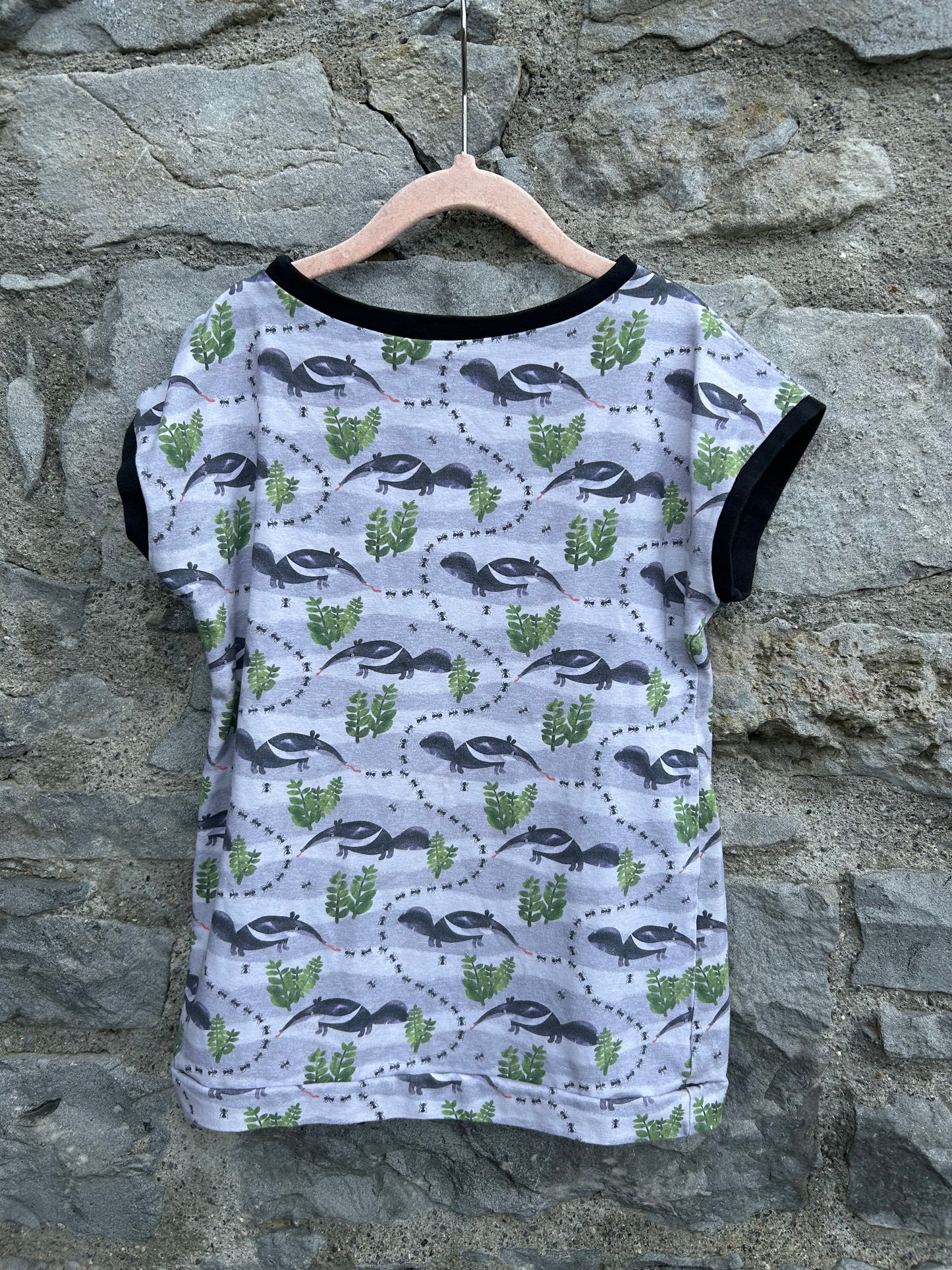 Anteater grey tunic 5-6y (110-116cm)