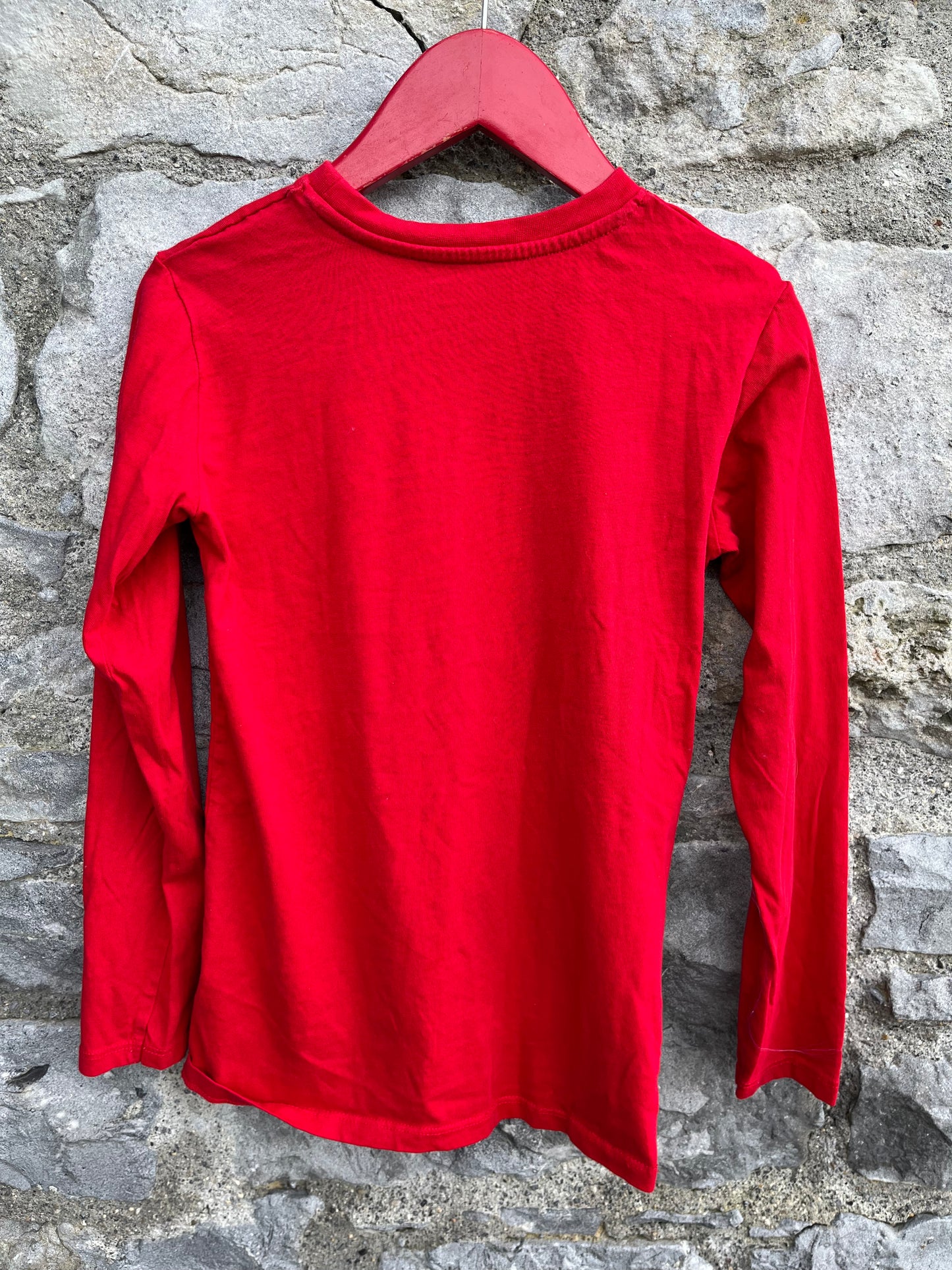 Motorcycle red top 9-10y (134-140cm)