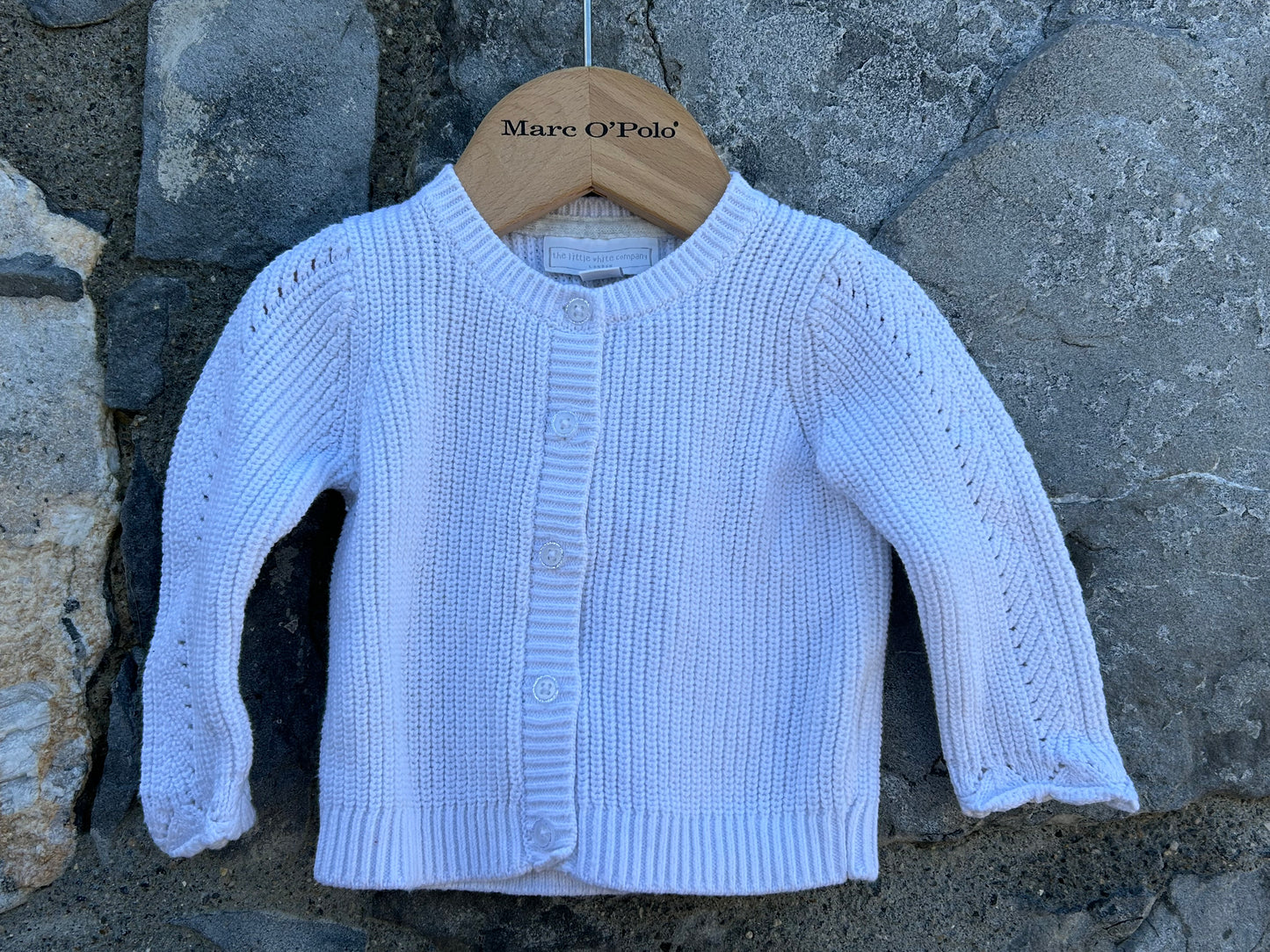 White cardigan 0-3m (56-62cm)