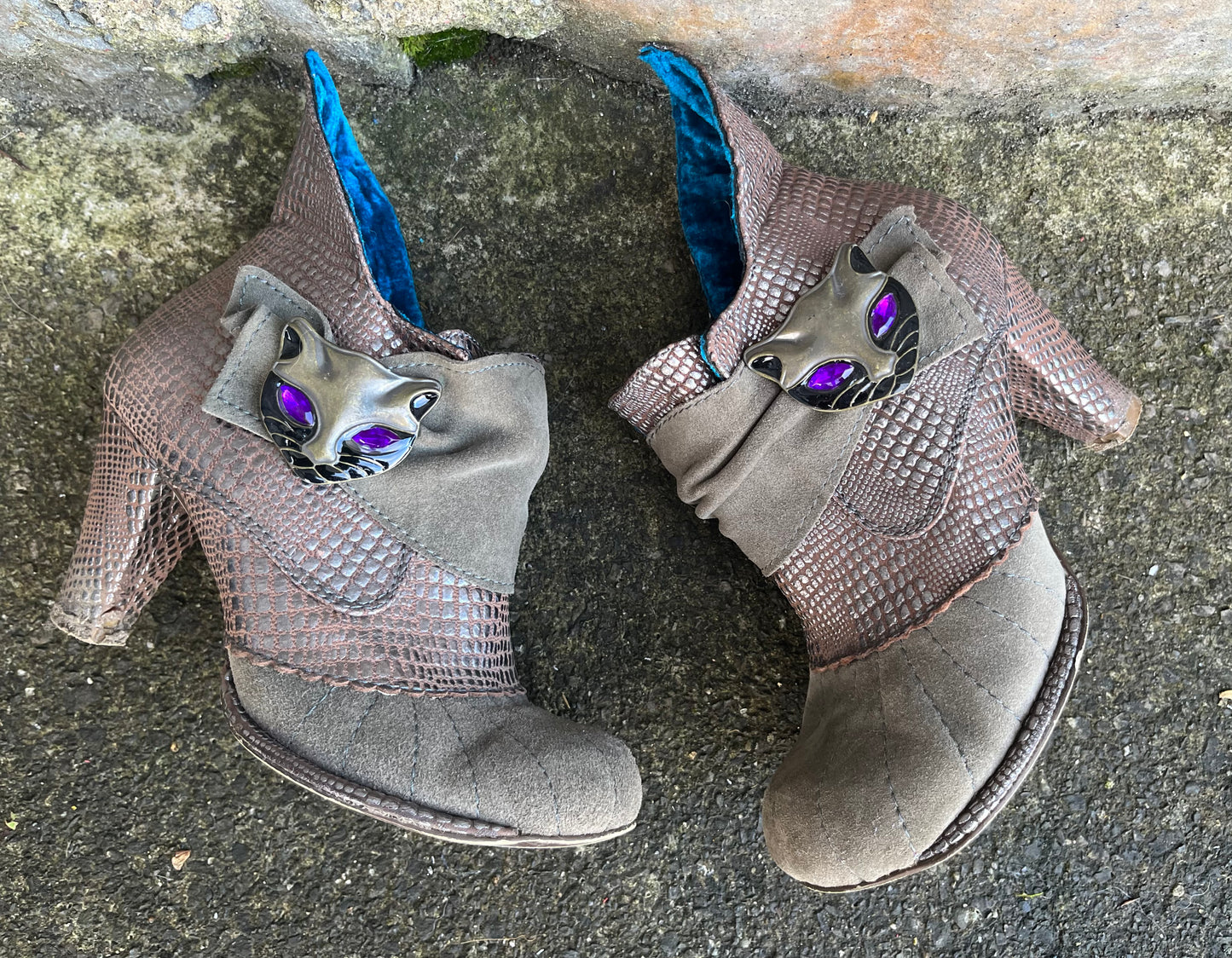 Cats brown boots uk 4 (eu 37)