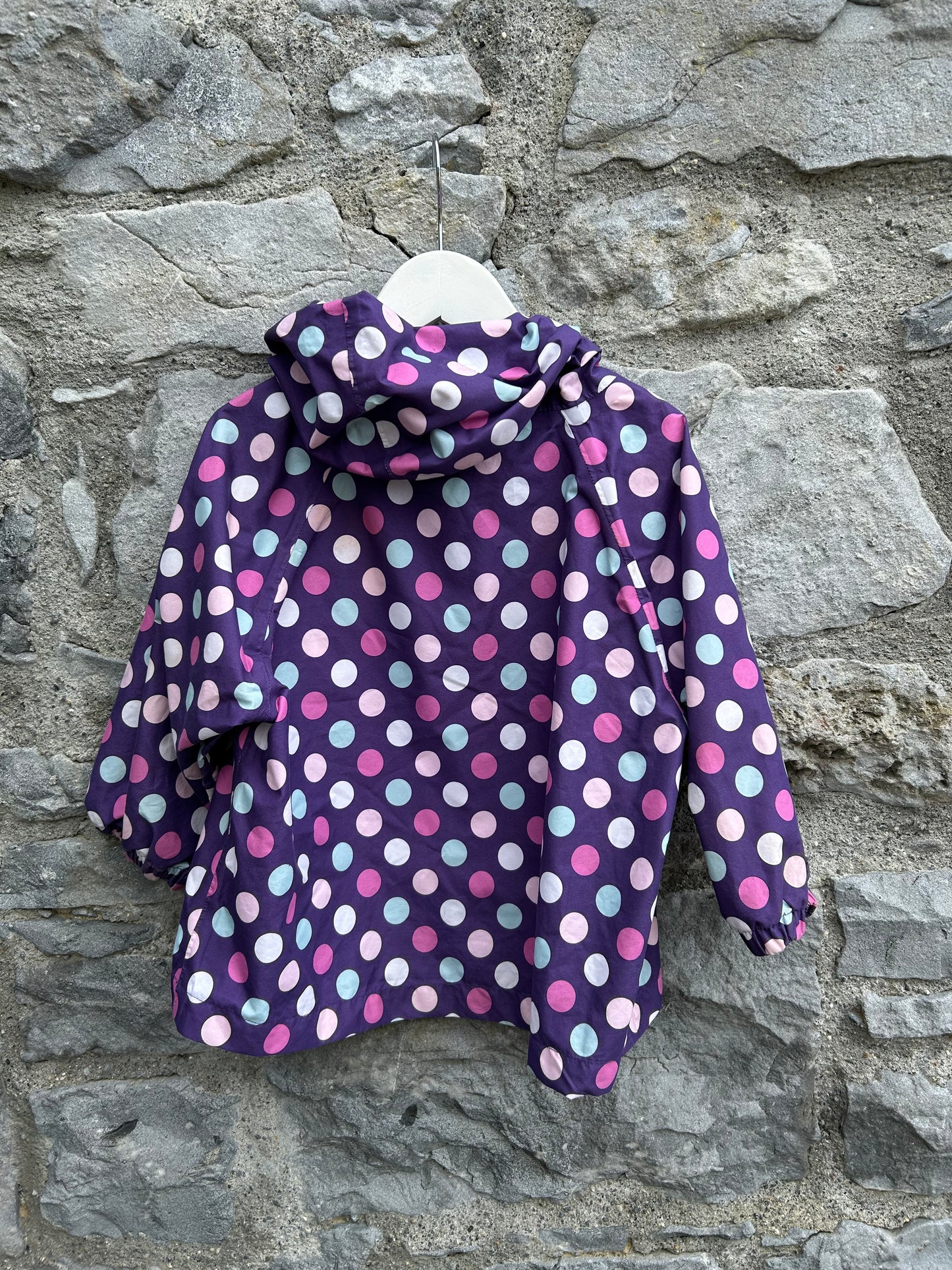 Mega dots purple jacket 2-3y (92-98cm)
