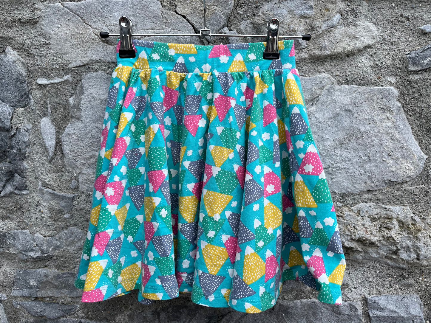 Mountains blue skirt 5-6y (110-116cm)