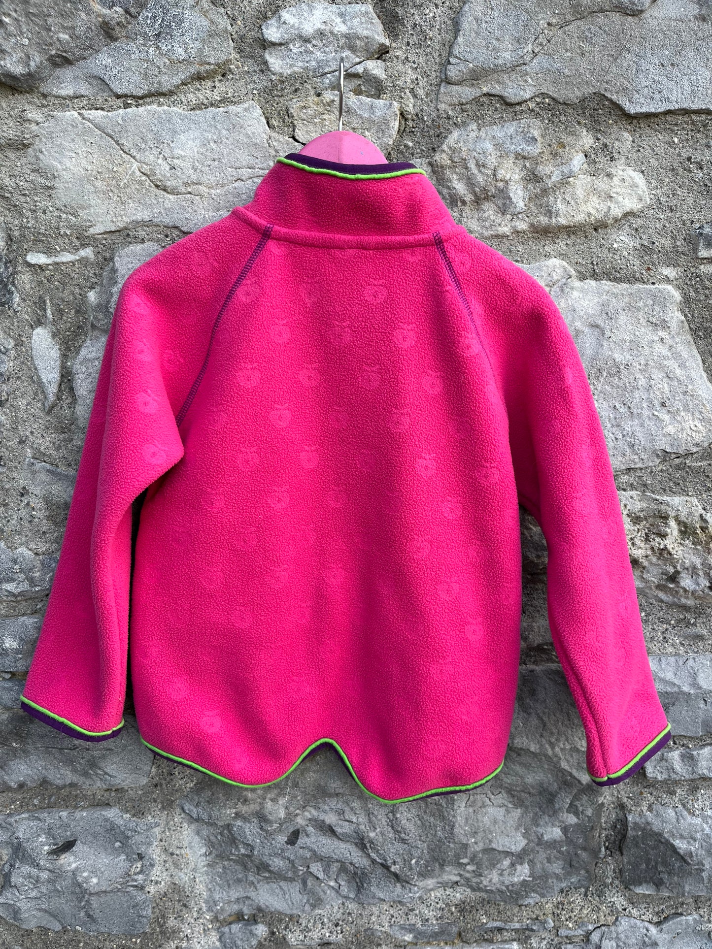 Pink apple fleece 3-4y (98-104cm)