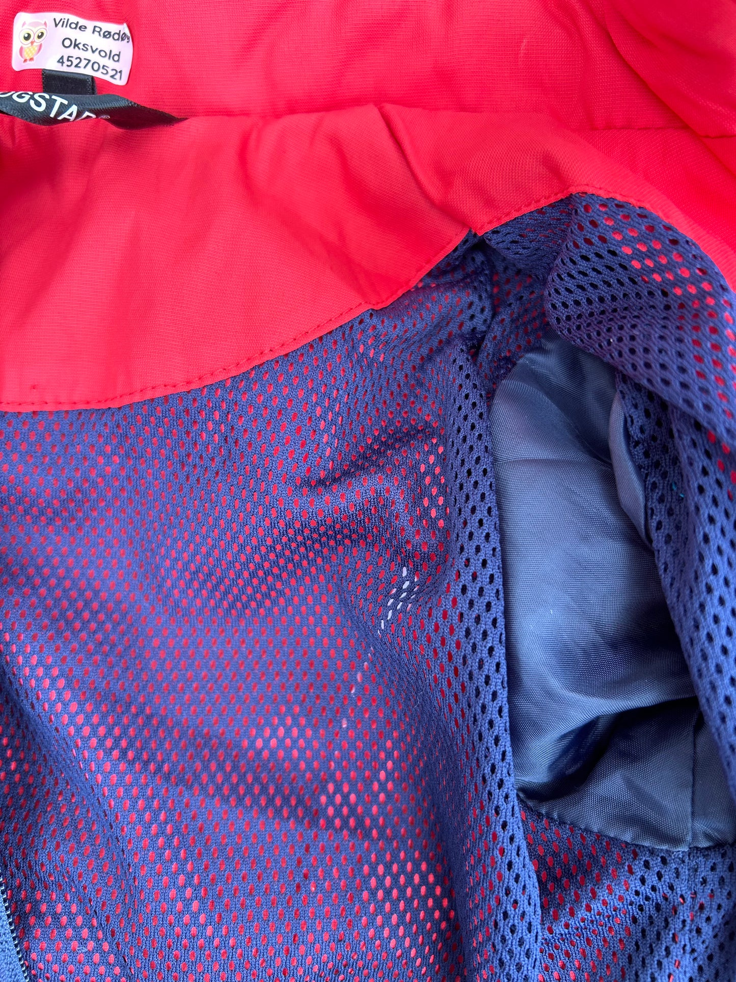 Red jacket 9-12m (74-80cm)