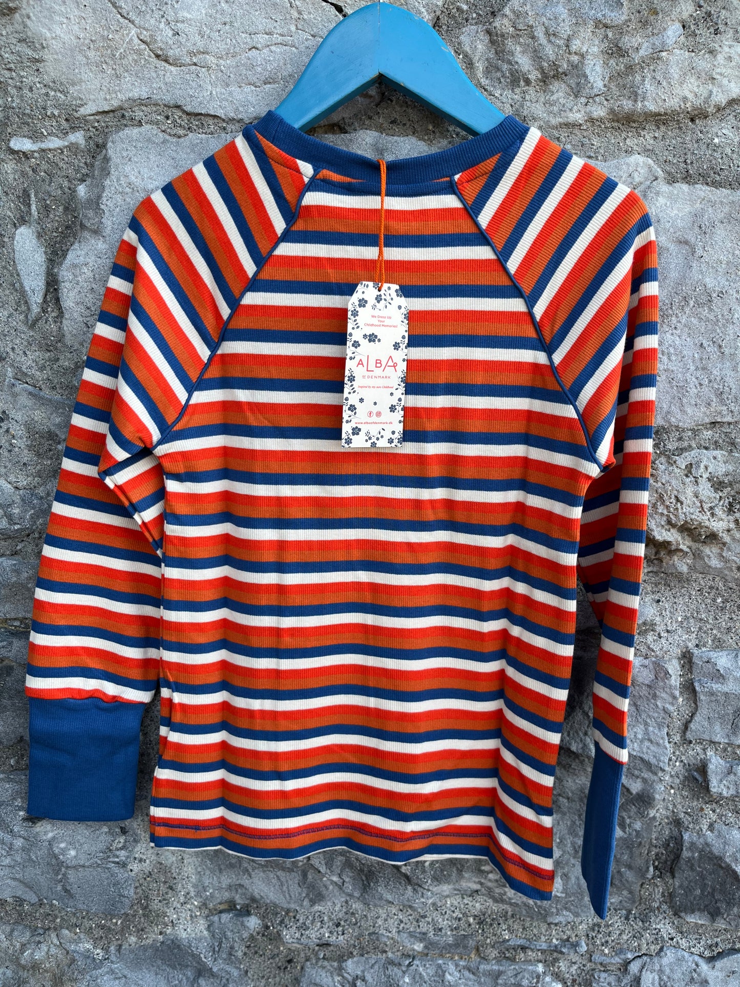 True Blue Stripes top 9y (134cm)
