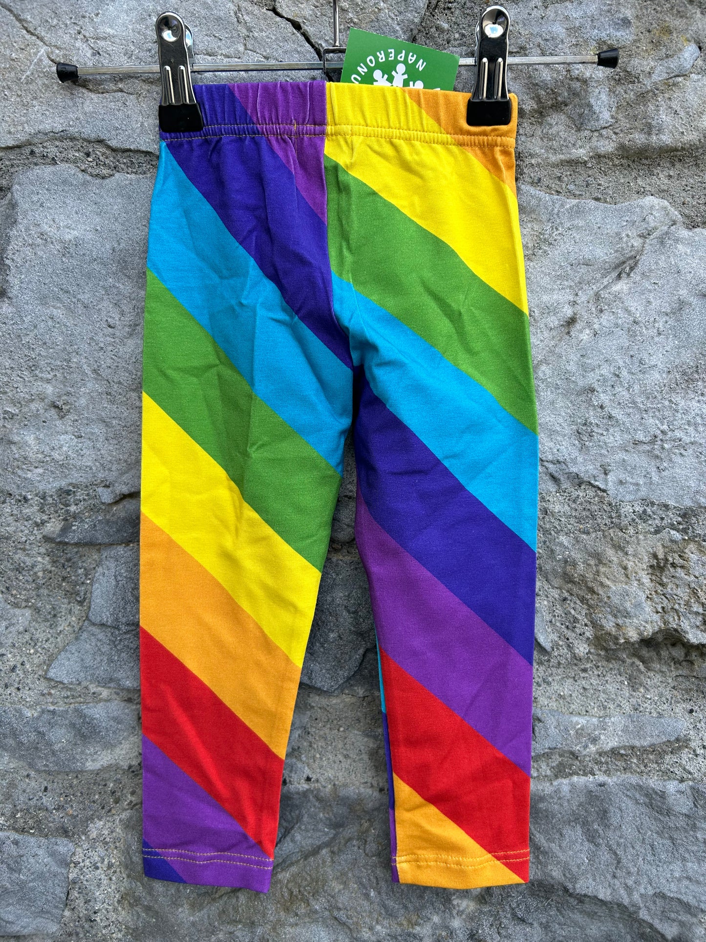Rainbow leggings 18m (86cm)
