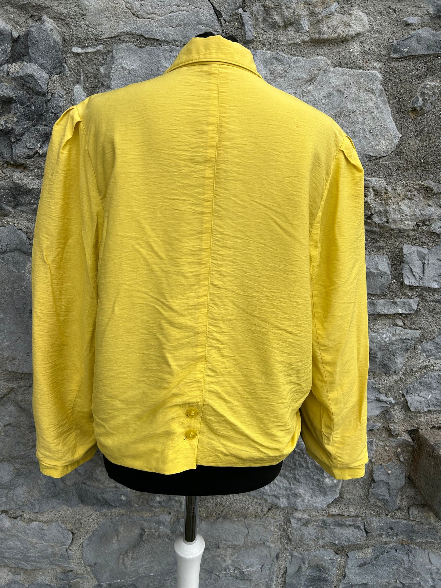 80s yellow jacket uk 16