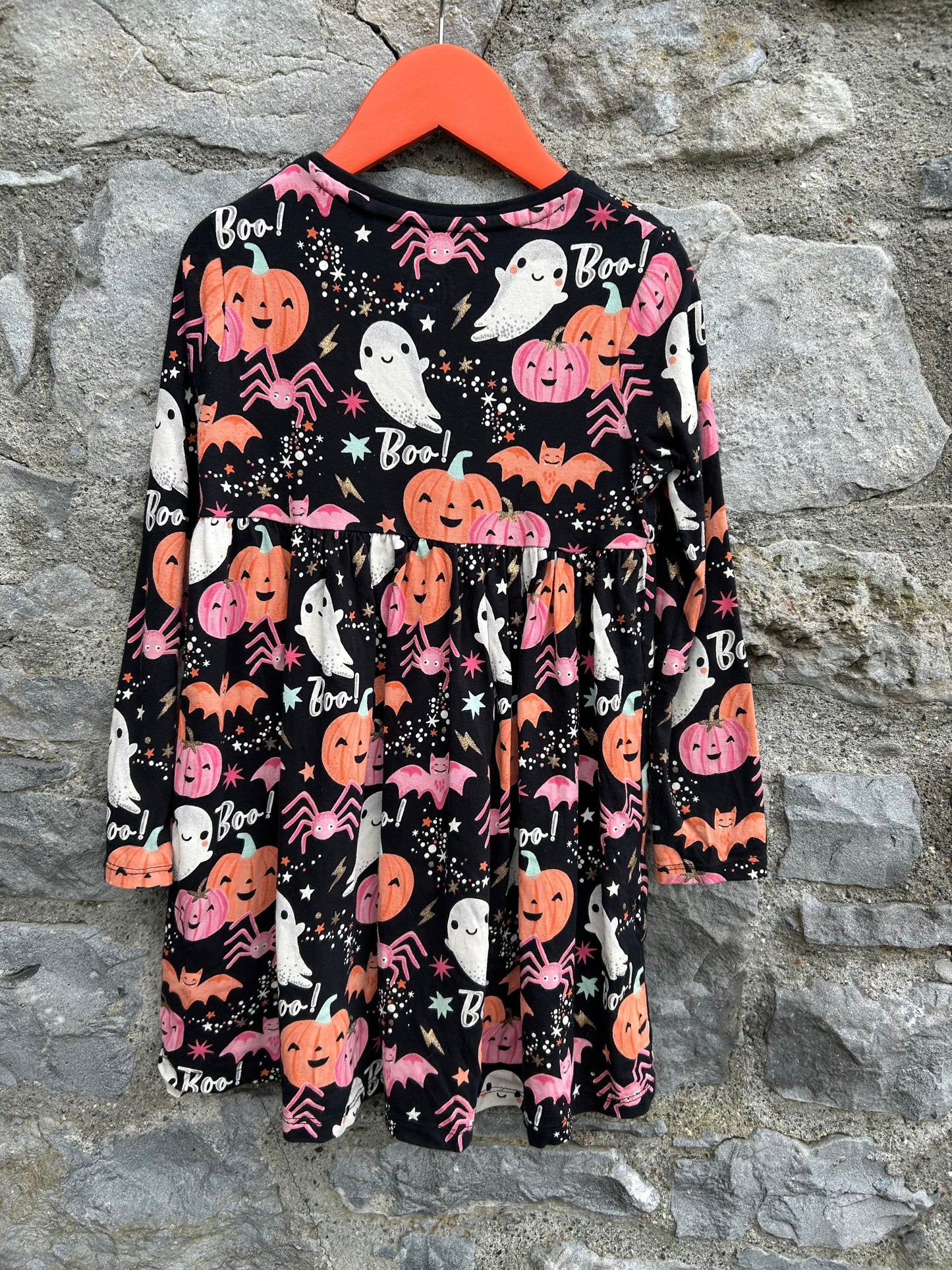 Pumpkins black dress 5-6y (110-116cm)