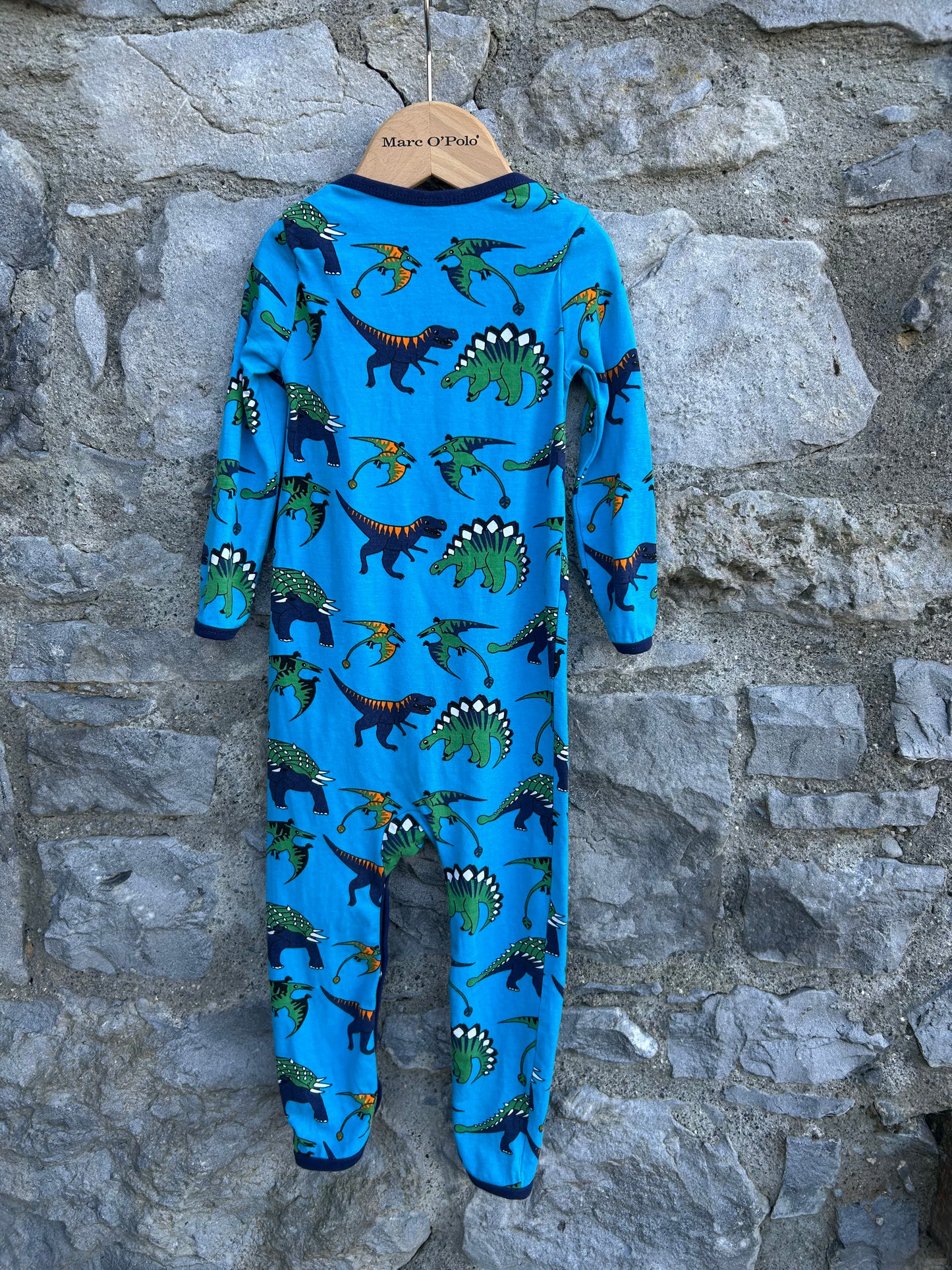 Blue dinosaurs onesie 18m (86cm)
