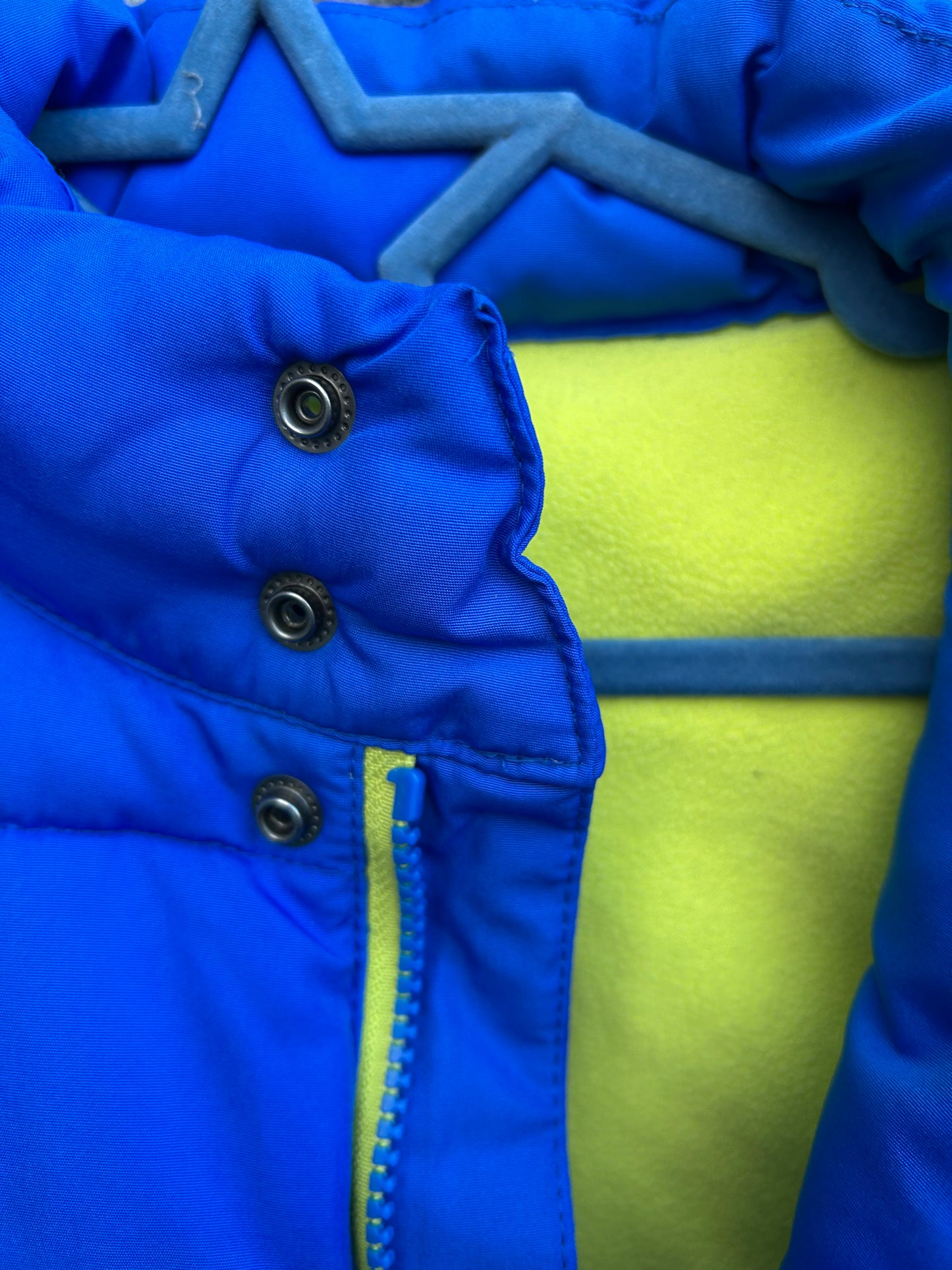 Blue puffy gilet 8-9y (128-134cm)