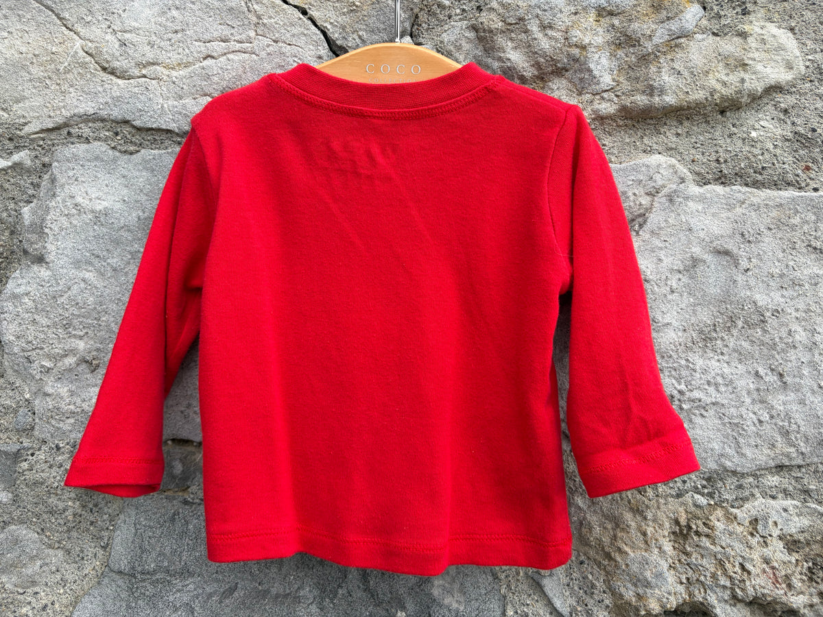 Future G.A.A red top 3-6m (62-68cm)