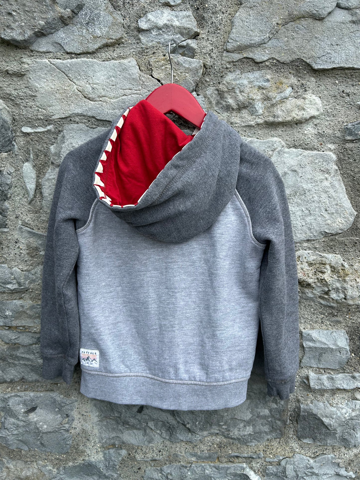 Grey hoodie 6-7y (116-122cm)