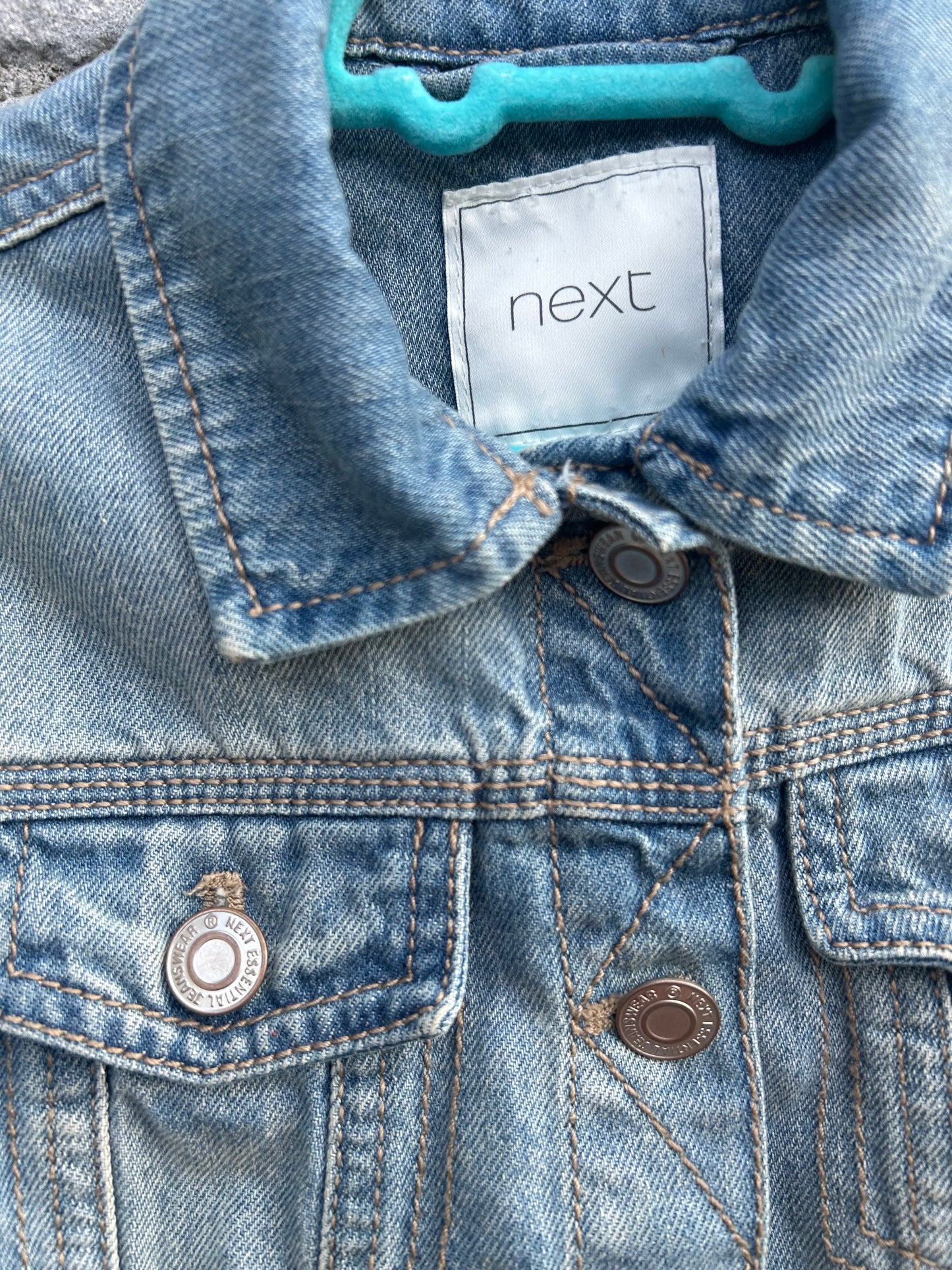 Denim jacket 7y (122cm)