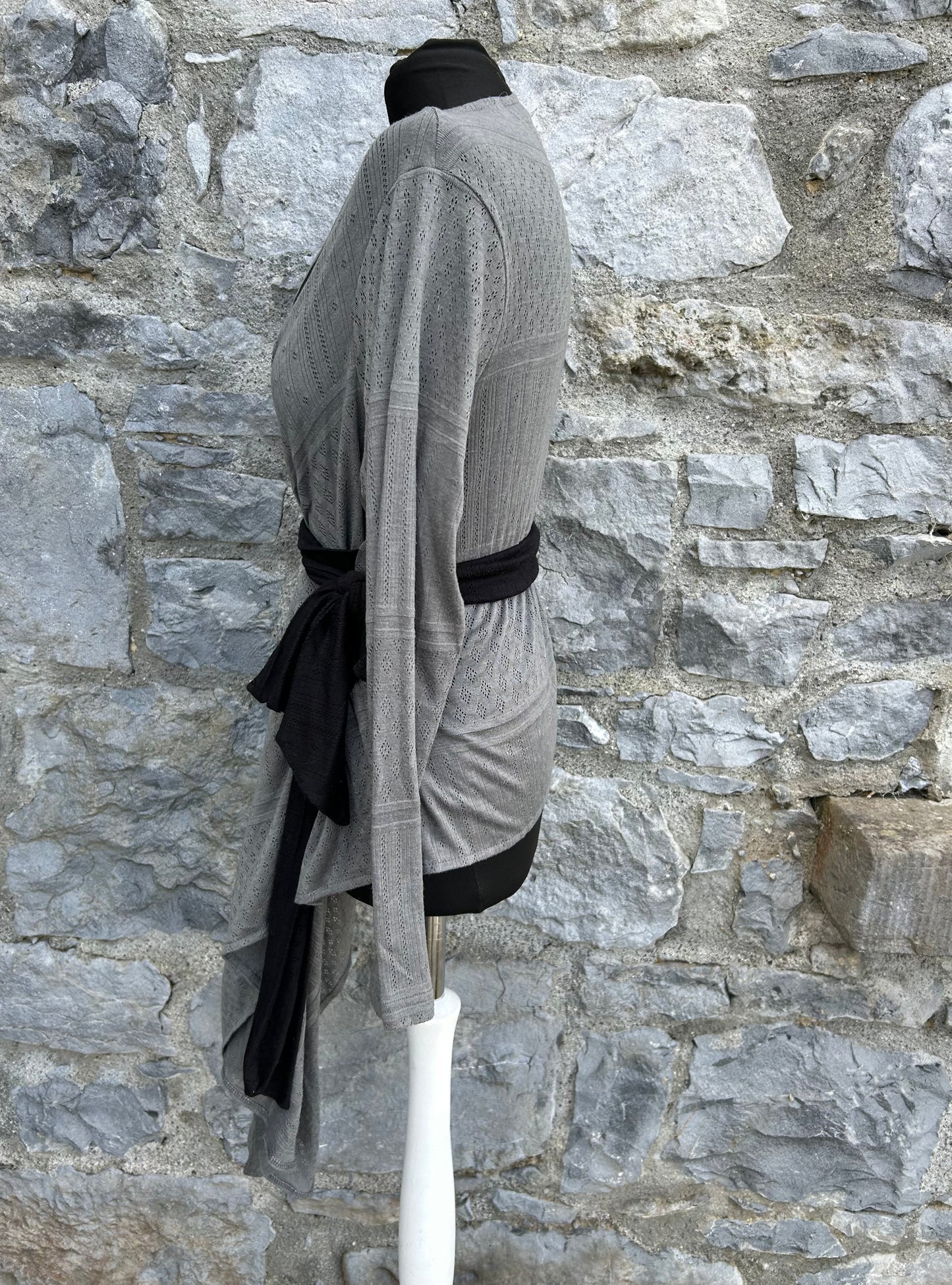 Grey wrap cardigan uk 14-16