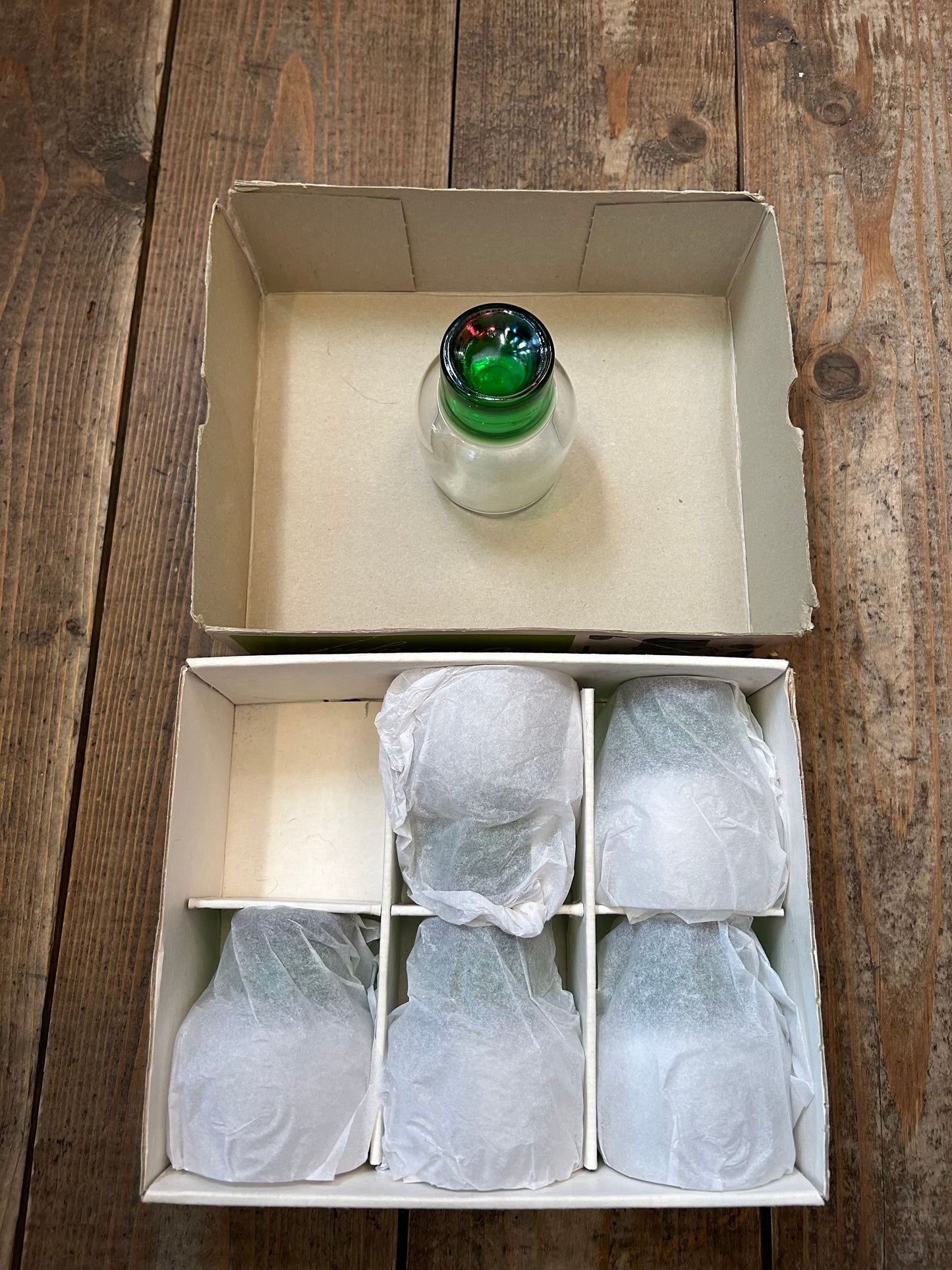 Set of 6 glasses