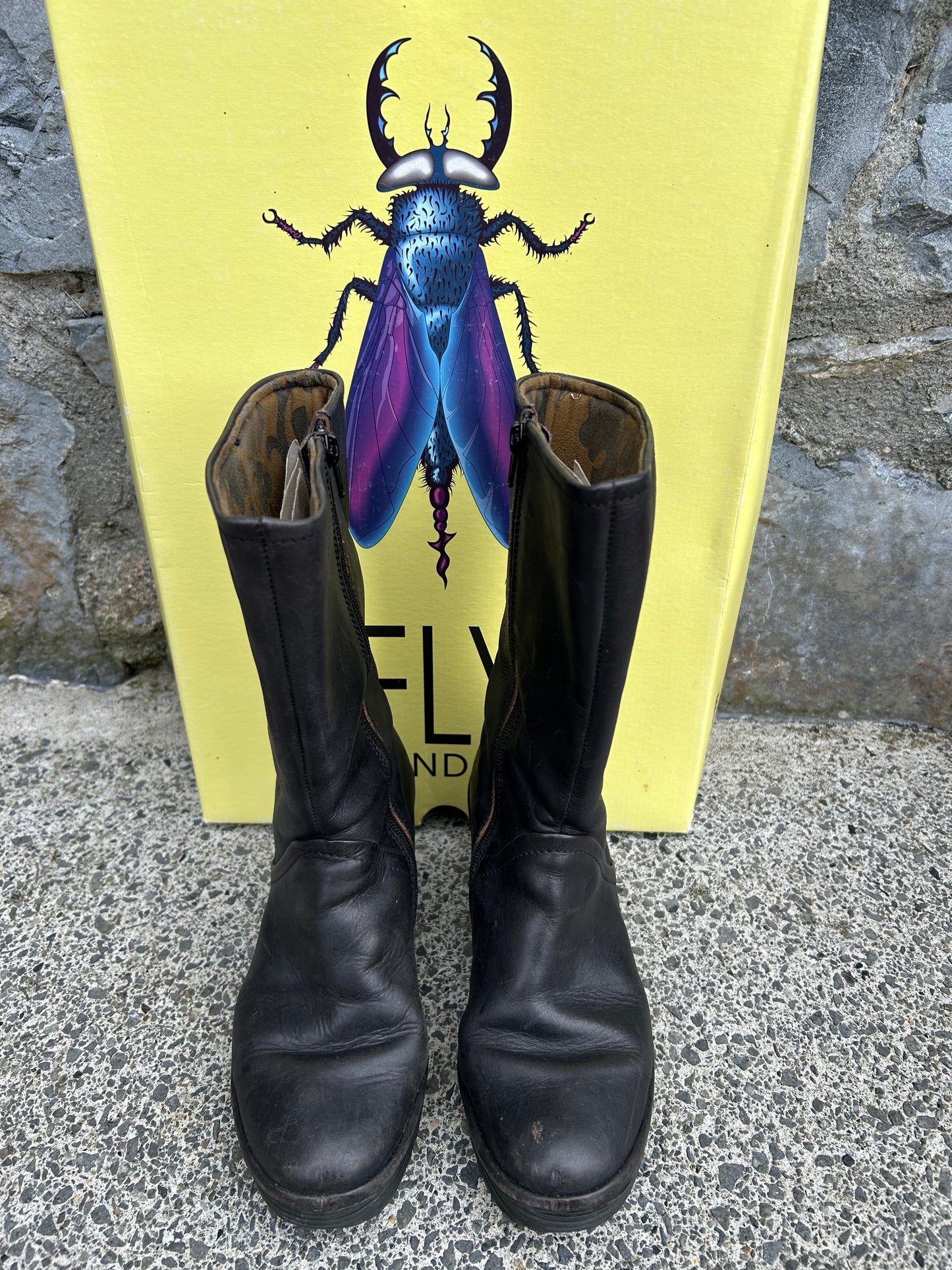 Black boots uk 5 (eu 38)