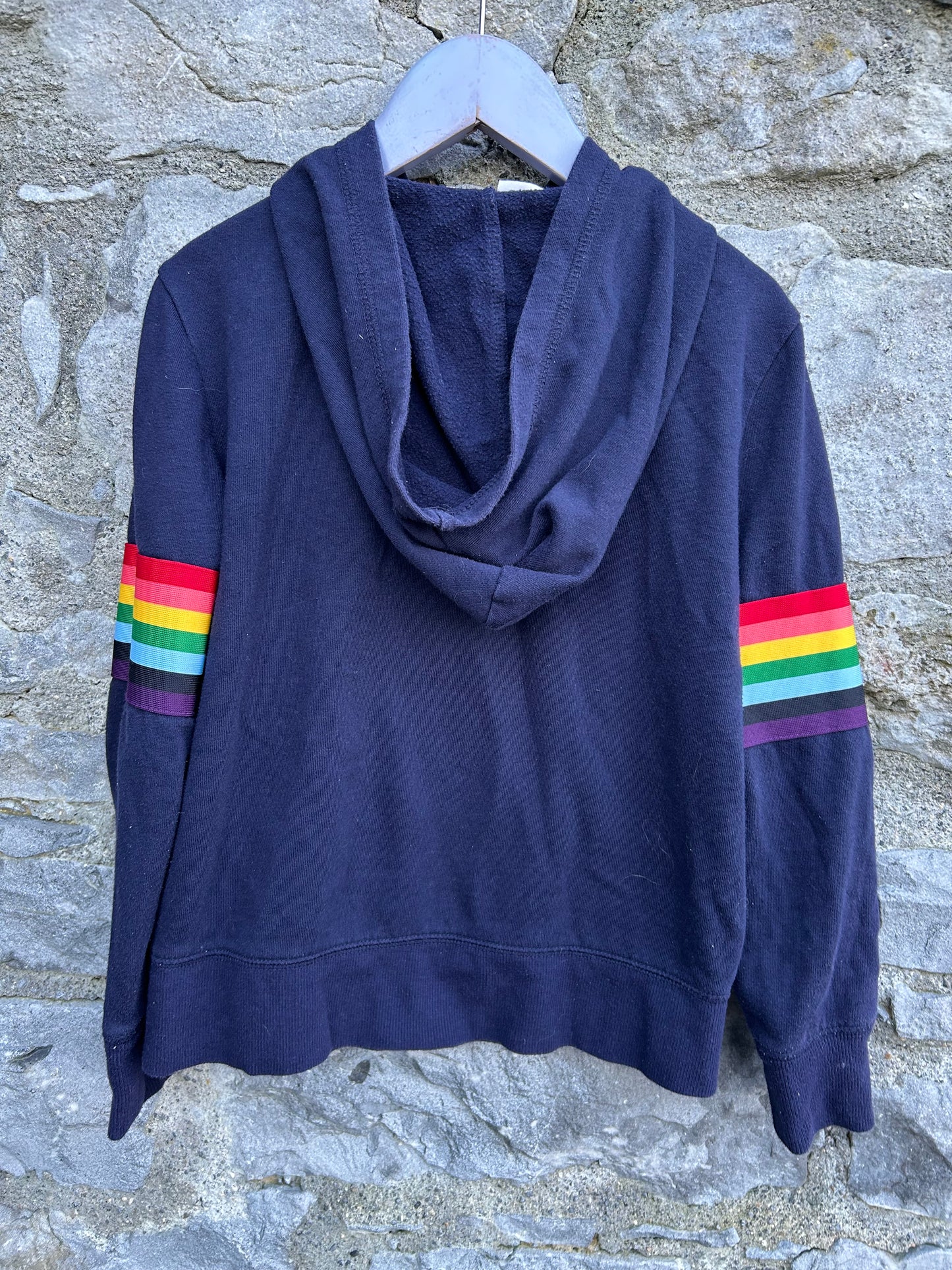 Navy logo hoodie 8y (128cm)