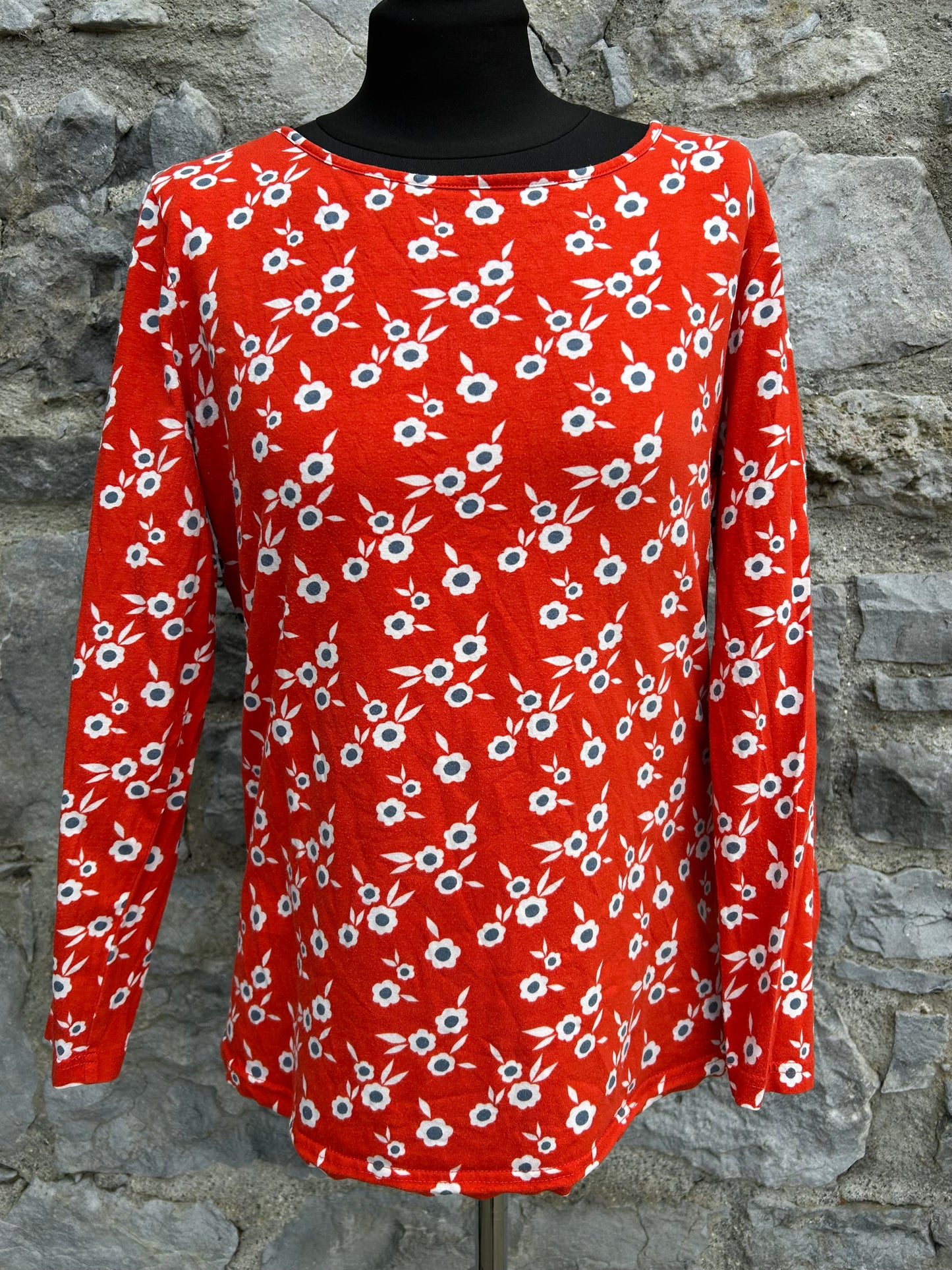 Bridget Red Nursing Top uk 12-14