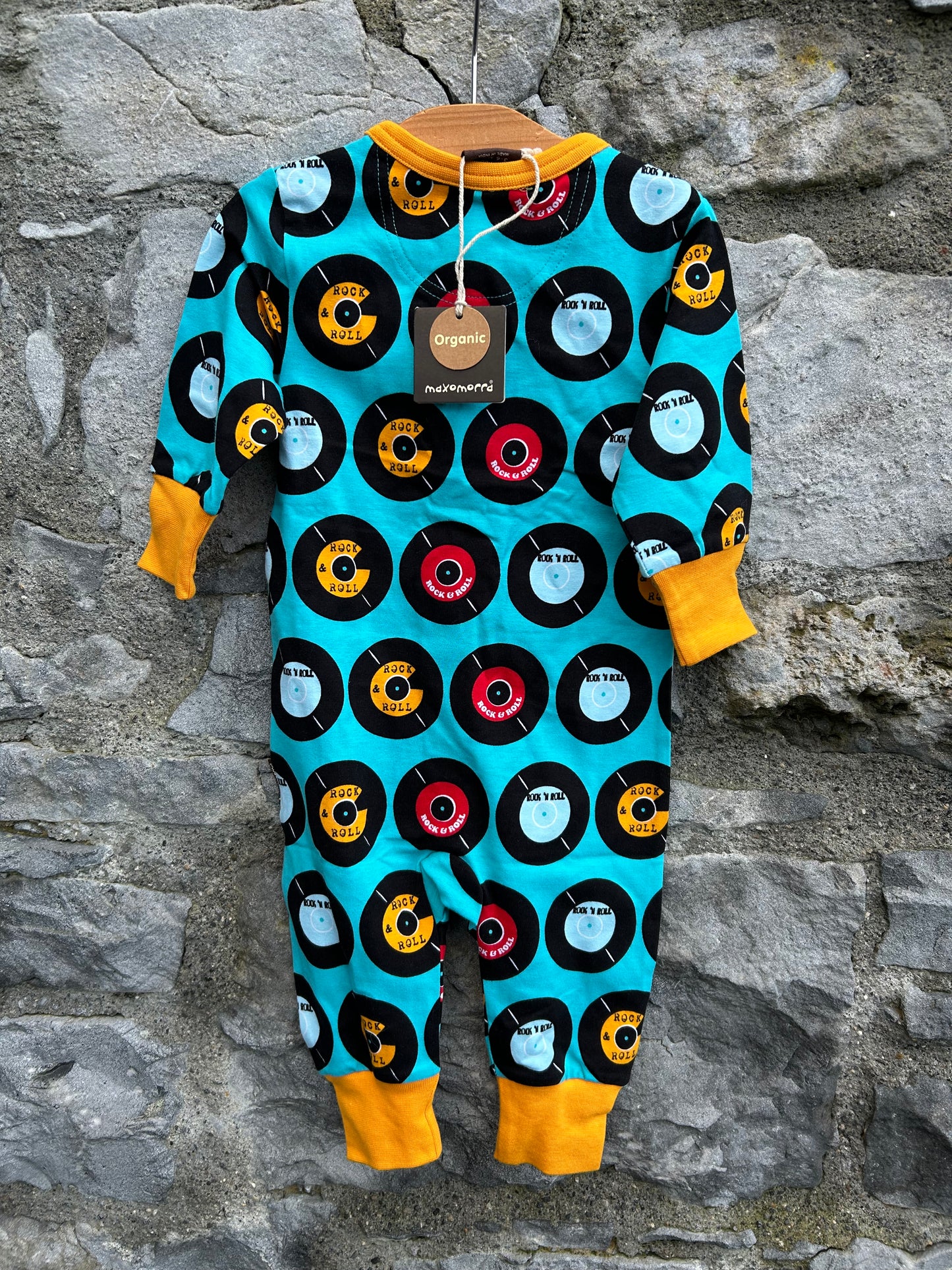 LP blue onesie 3-6m (62-68cm)