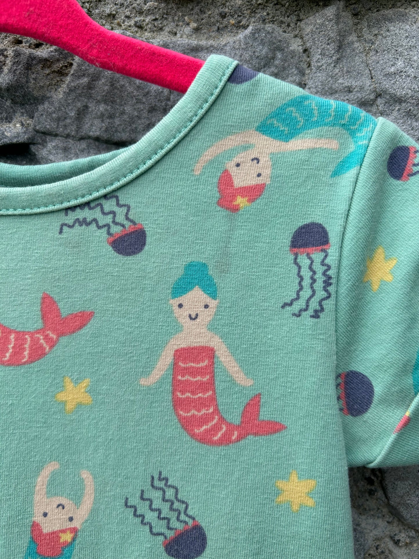 Mermaids green dress 12-18m (80-86cm)