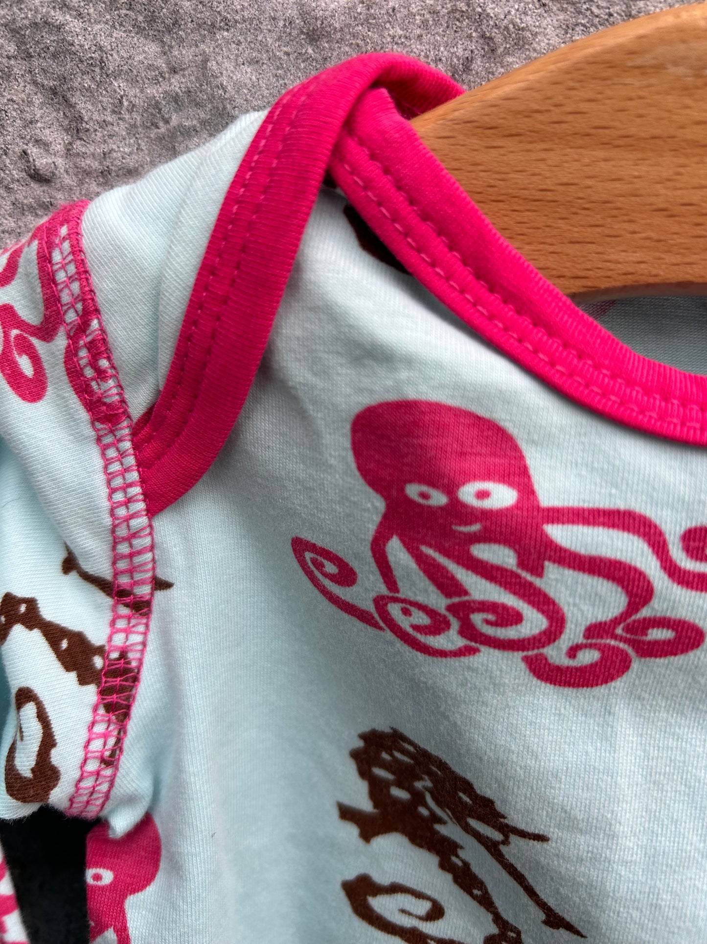 Sea life blue vest 0-3m (50-56cm)