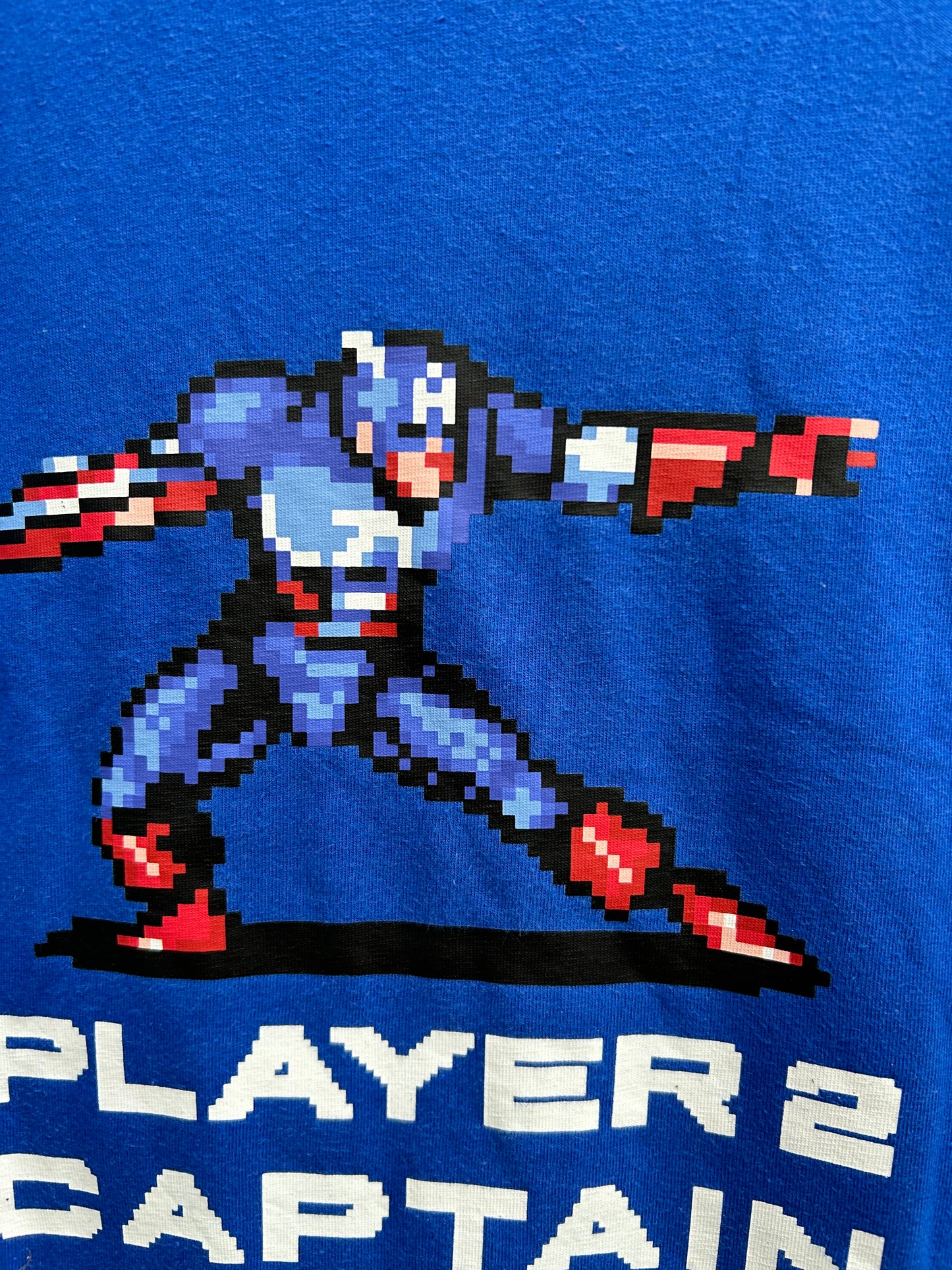 Captain America blue T-shirt 9-10y (134-140cm)