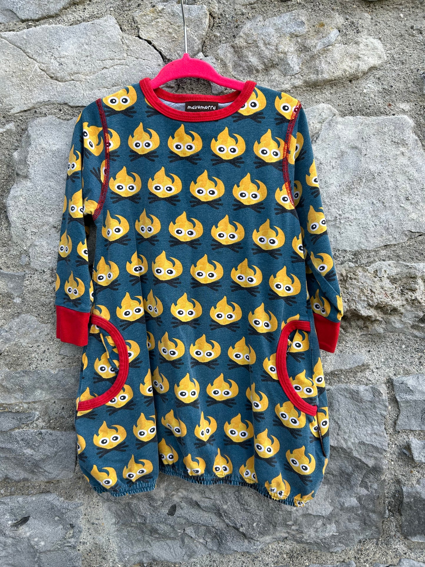 Campfire navy ballon dress 18-24m (86-92cm)
