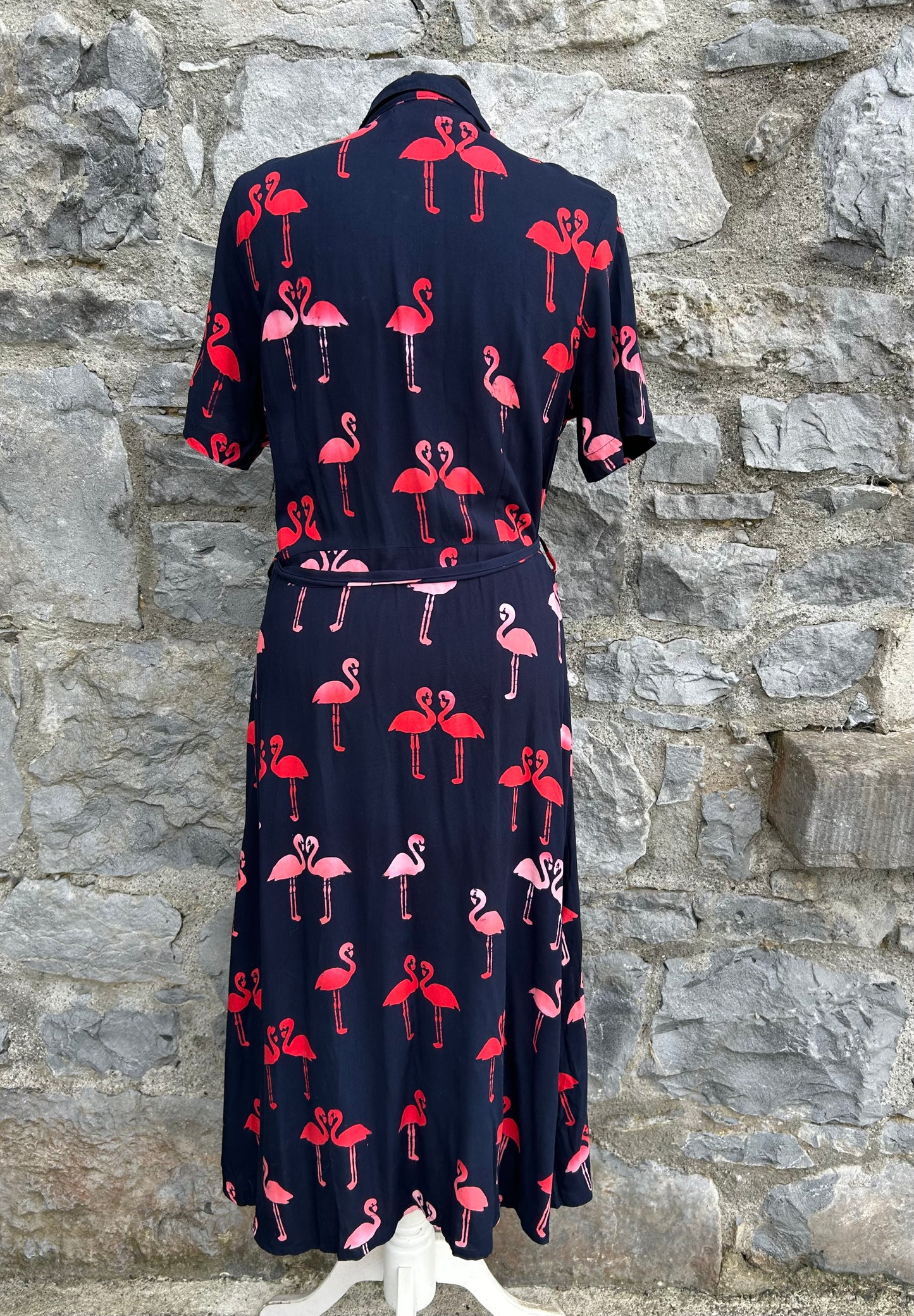 Flamingo navy dress uk 10-12