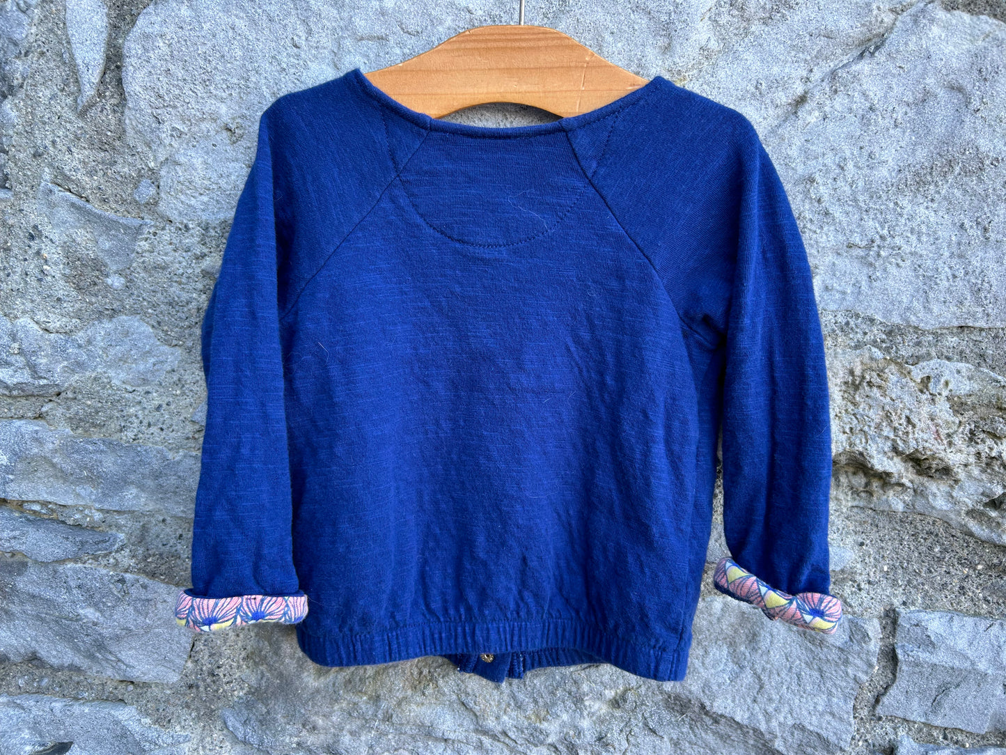 Blue jacket 12m (80cm)