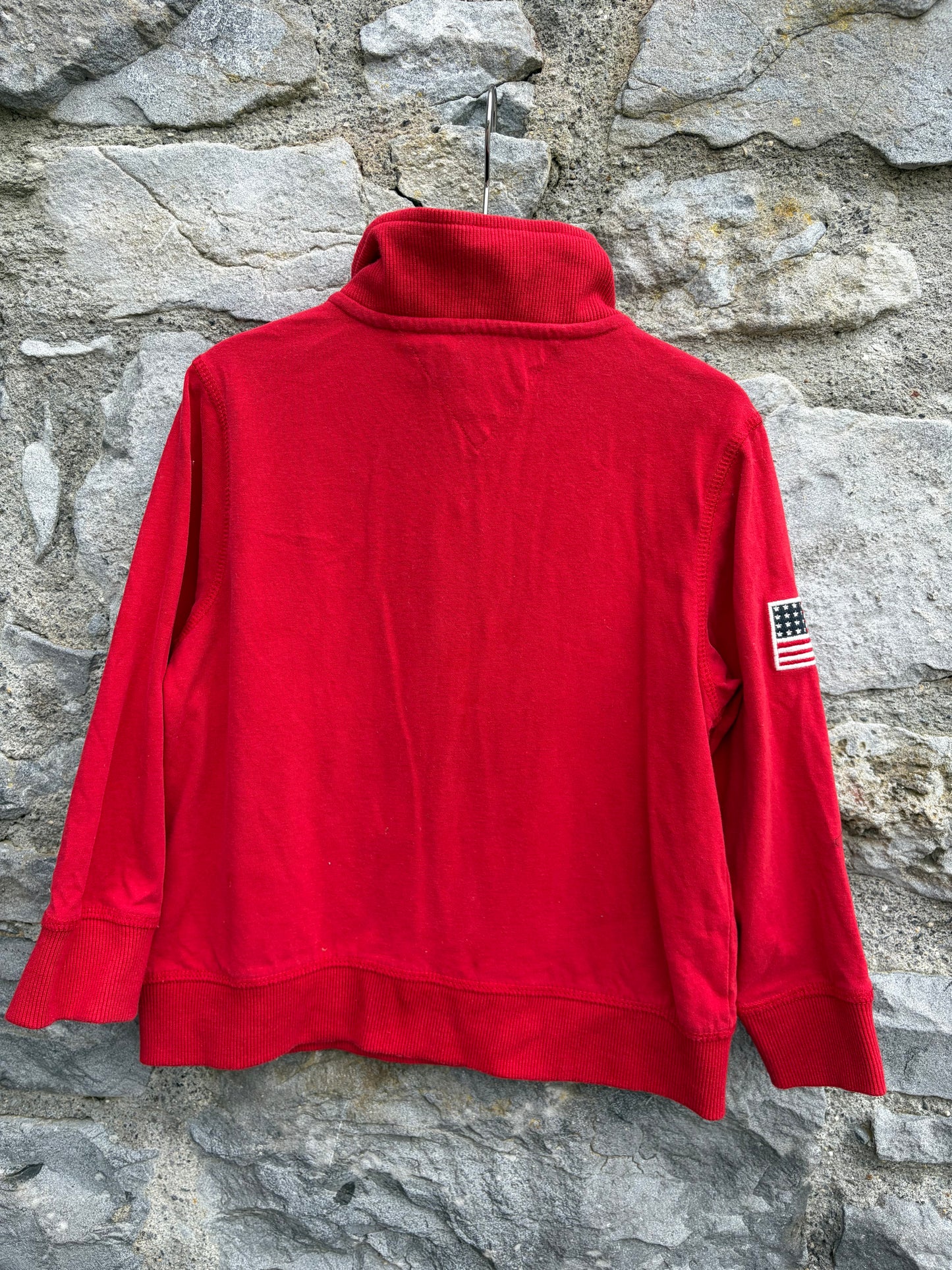TH 1/2 zip sweatshirt with a Varsity logo 4y (104cm)
