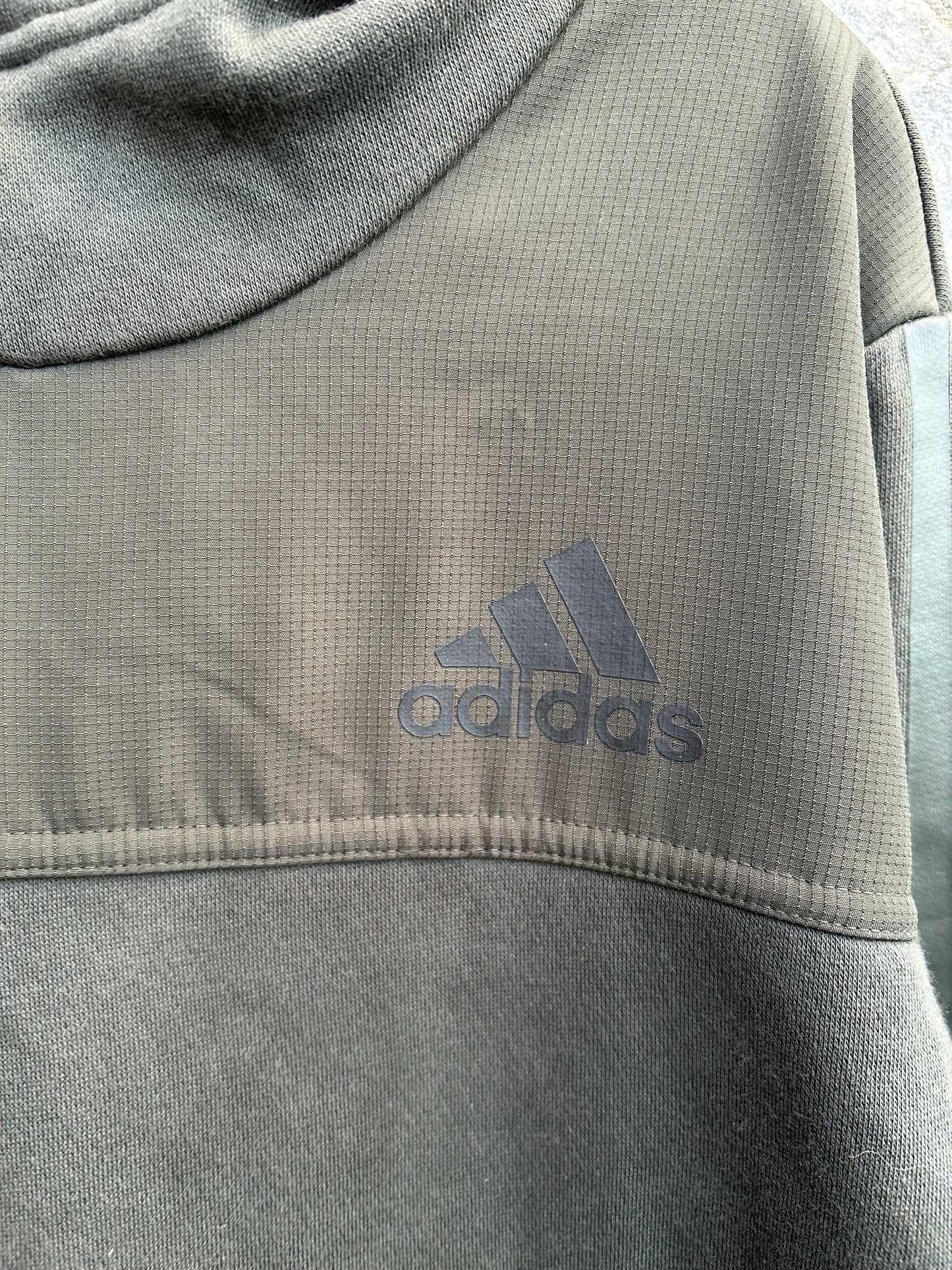 Khaki hoodie 11-12y (146-152cm)