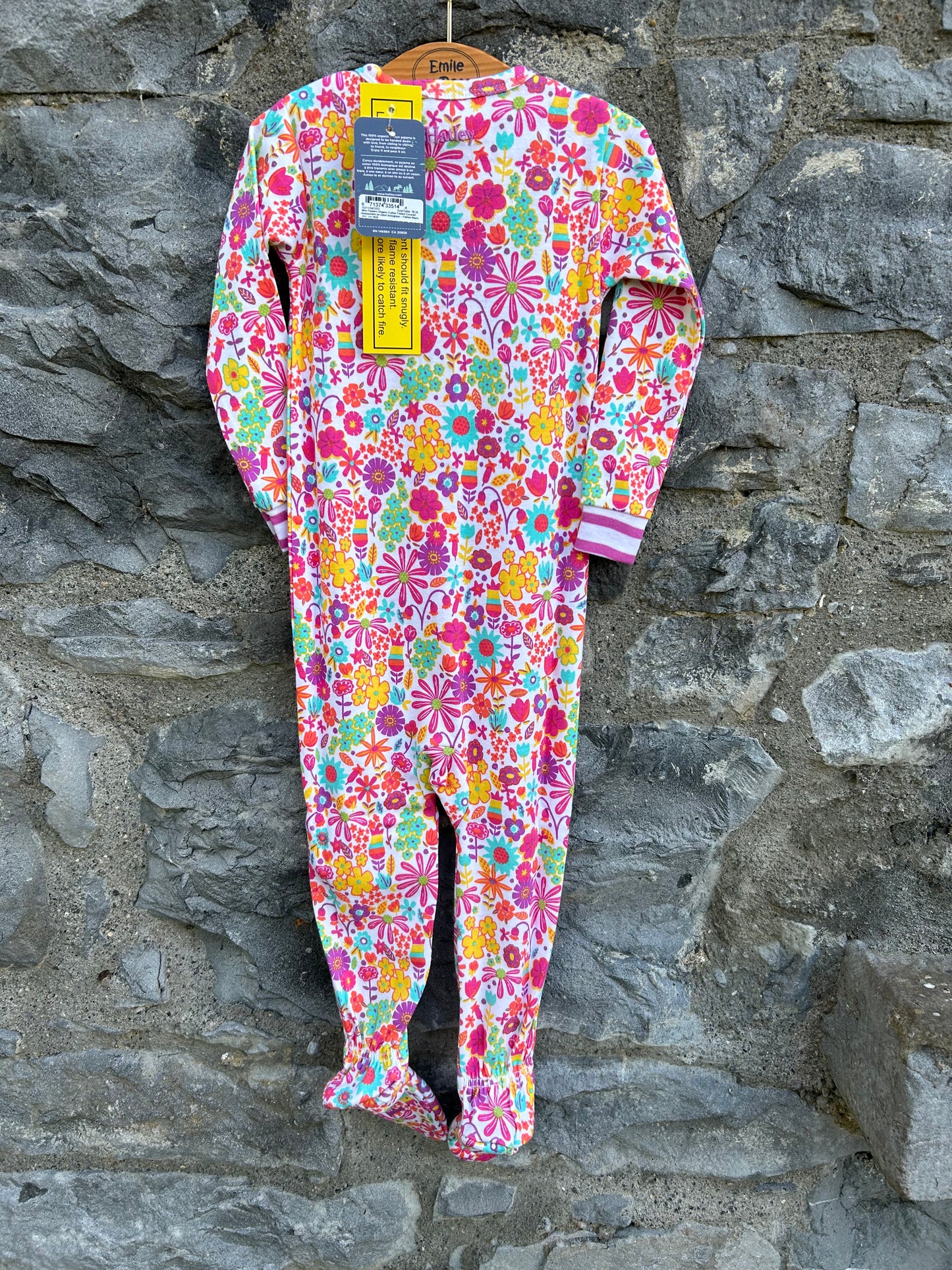 Pink meadow onesie 18-24m (86-92cm)